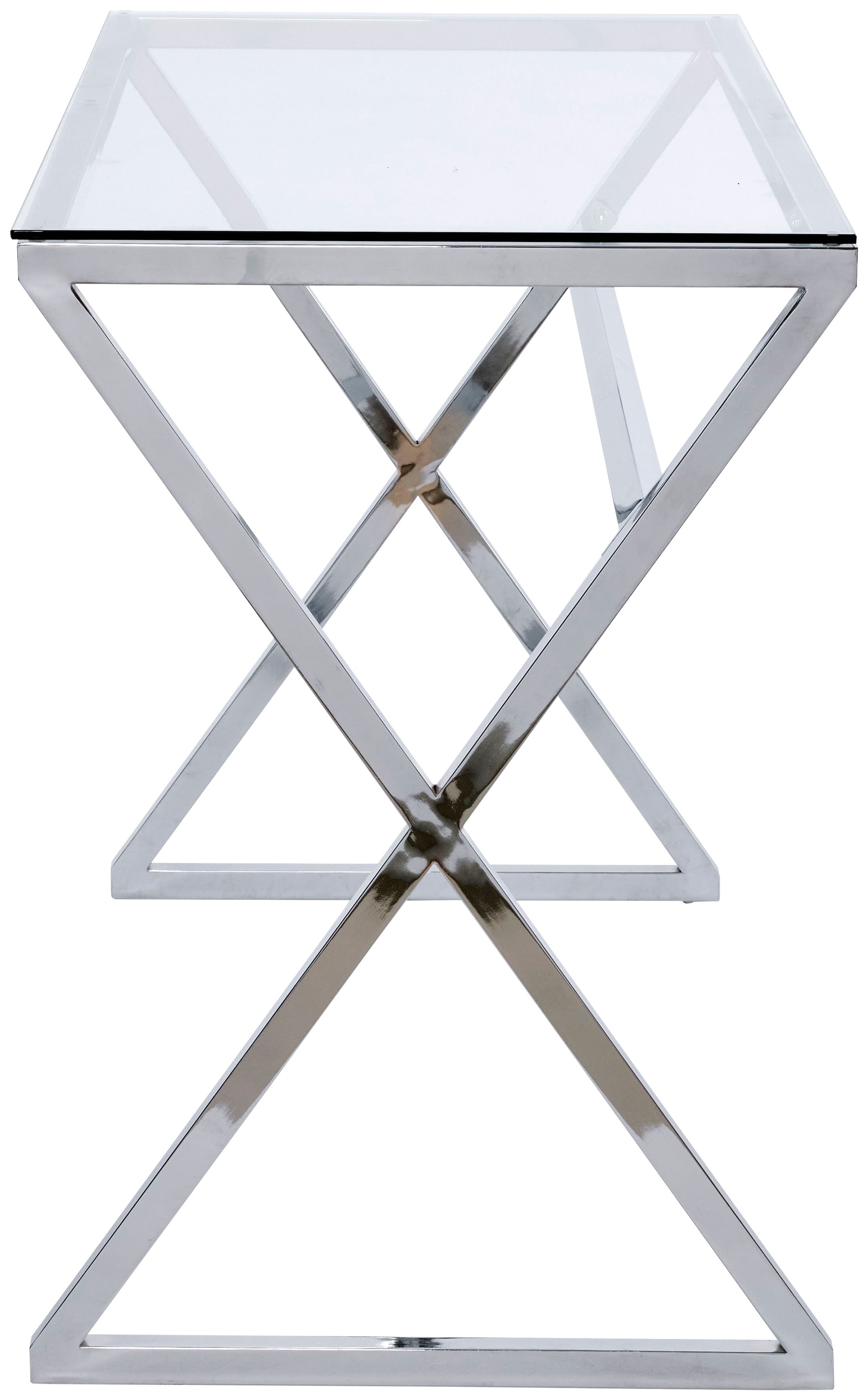 Jahnke Schreibtisch »XTRA«, (1 St.), Schreib-, Schmink-, Konsolentisch, Oberplatte aus ESG-Sicherheitsglas