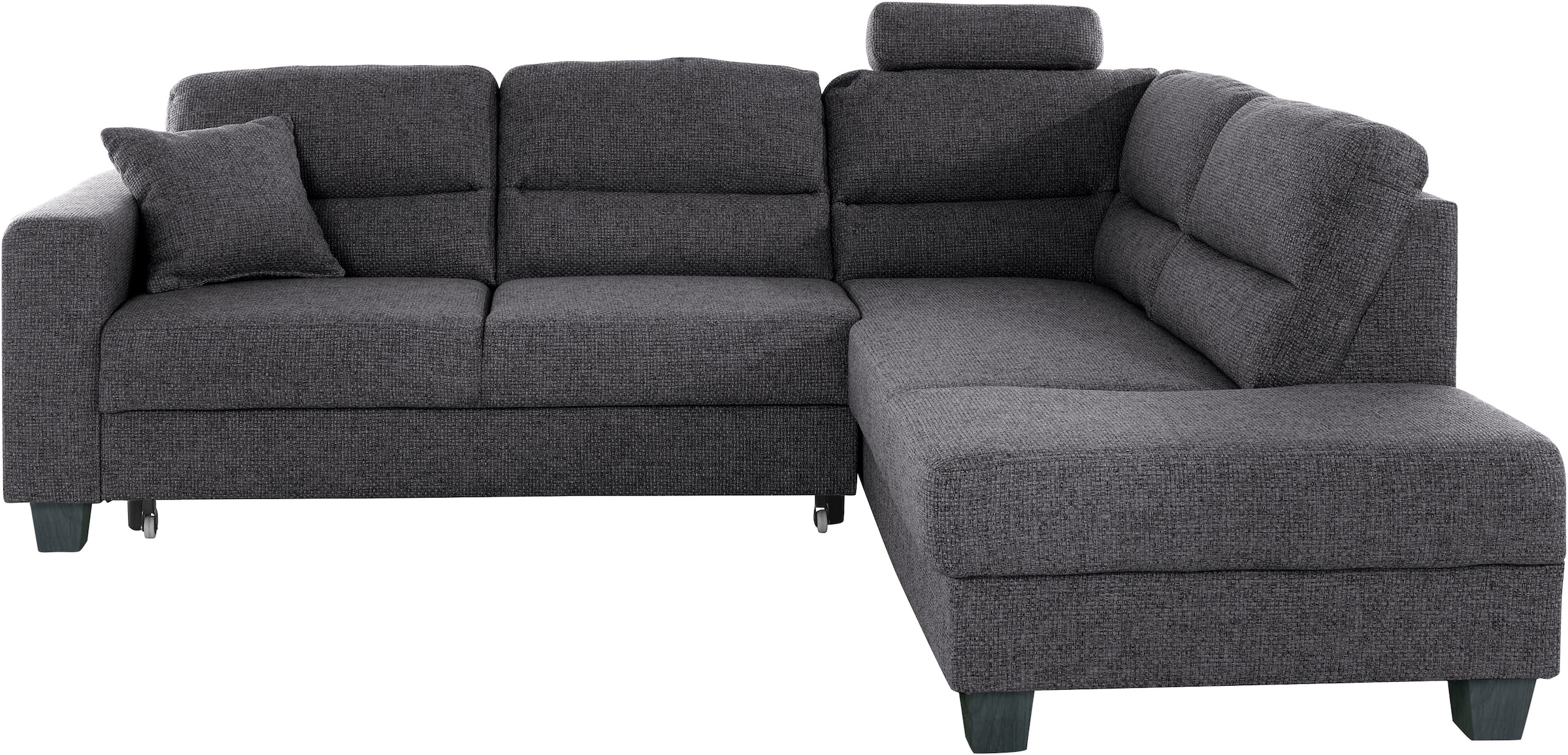 TRENDMANUFAKTUR Ecksofa »Chamber, zeitlos und modern, hoher Sitzkomfort, L- günstig online kaufen