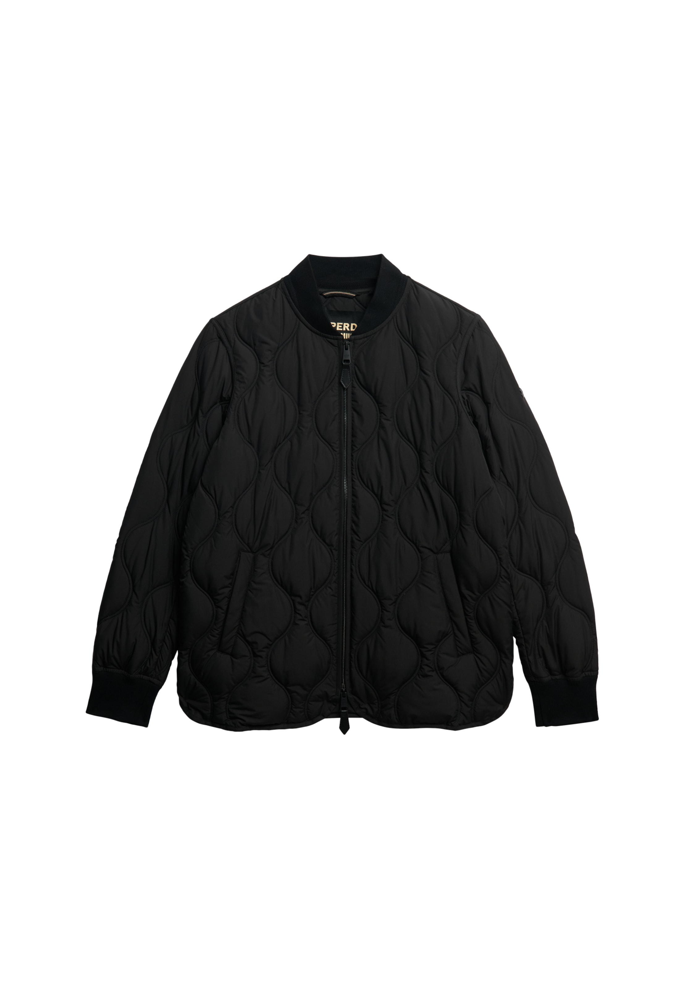 Superdry Steppjacke »SHORT QUILTED LINER JACKET« ohne Kapuze