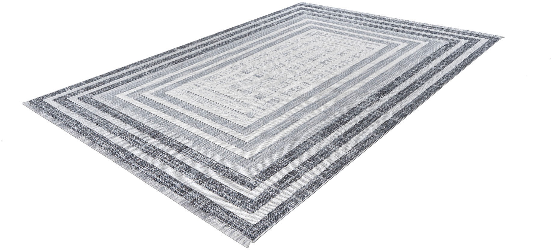 Kayoom Teppich »Sarai 125«, rechteckig, 6 mm Höhe, Flachgewebe