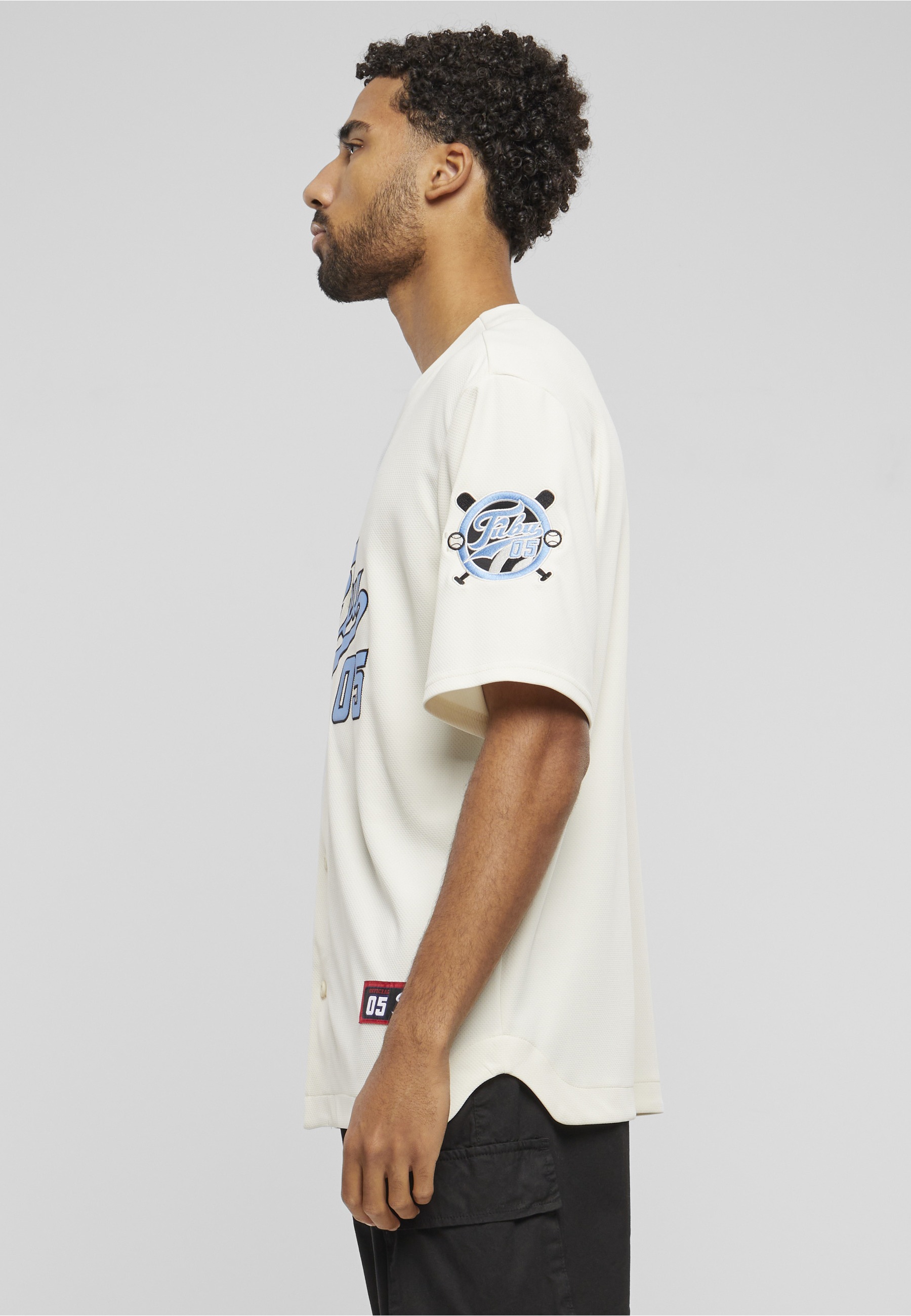 Fubu Shirttop »Fubu Herren FM241-007-1 Fubu Varsity Baseball Jersey« 1 Stk.