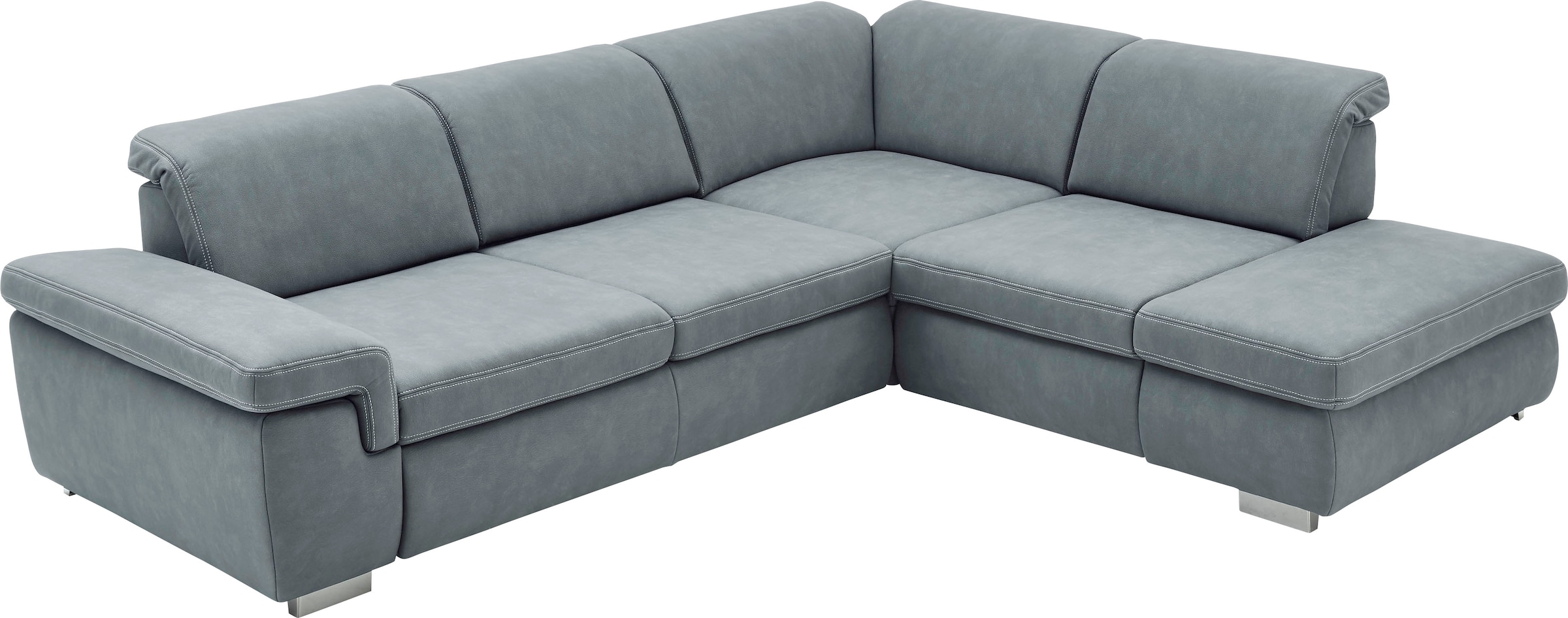 Die PlanBar Ecksofa »MP-IN17041 L-Form, Breite 320 cm« mit Sitztiefenverstellung, optional Kopfteilverstellung & Bettfunktion