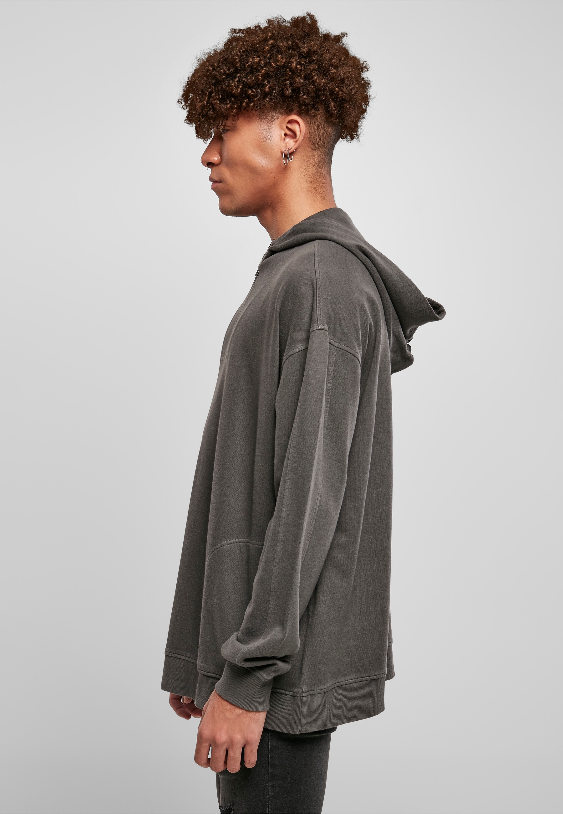 URBAN CLASSICS Kapuzenpullover »Urban Classics Herren Overdyed Camp Hoody« 1