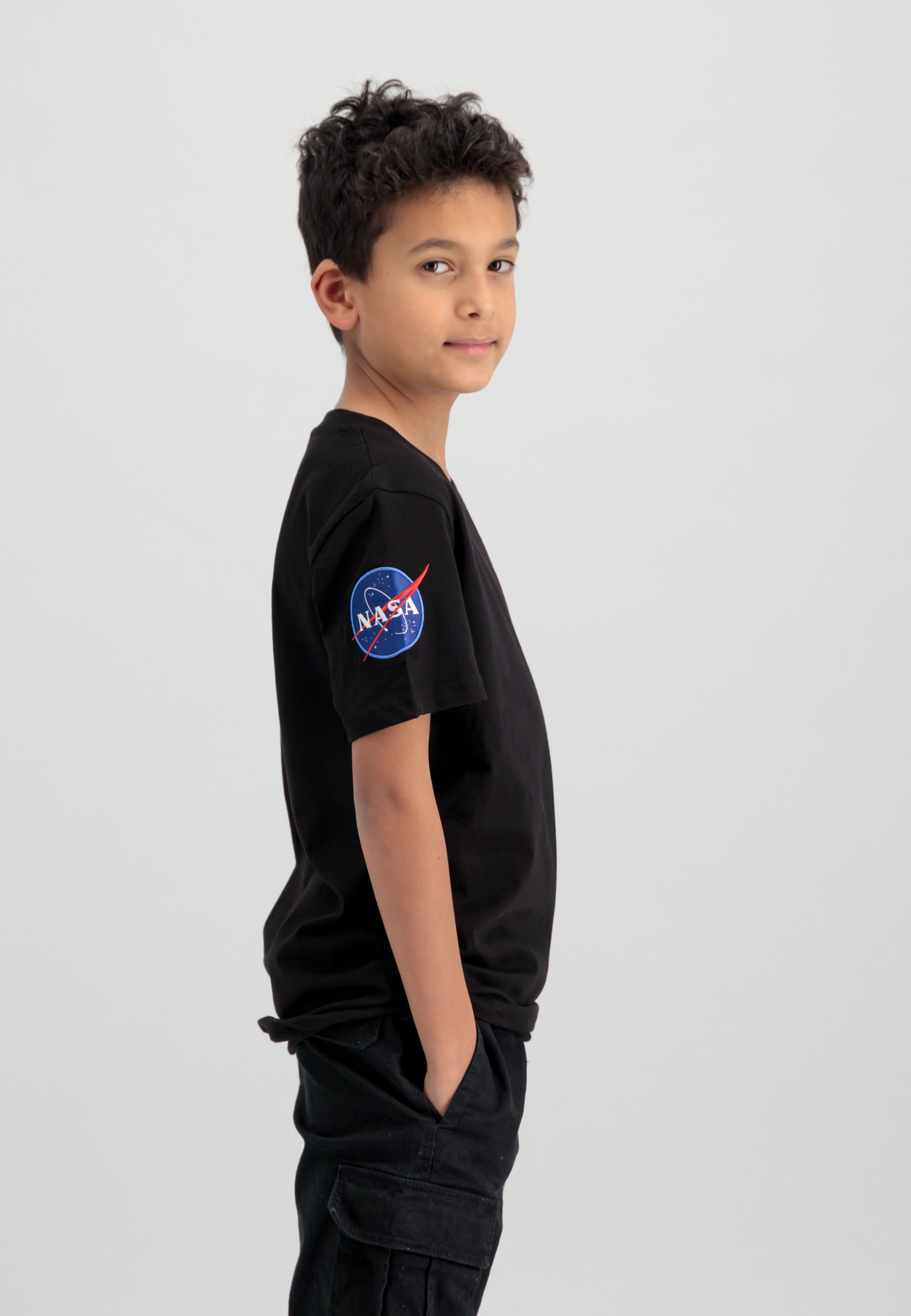 Alpha Industries T-Shirt »Alpha Industries Kids - T-Shirts Kids Nasa T-Shirt«