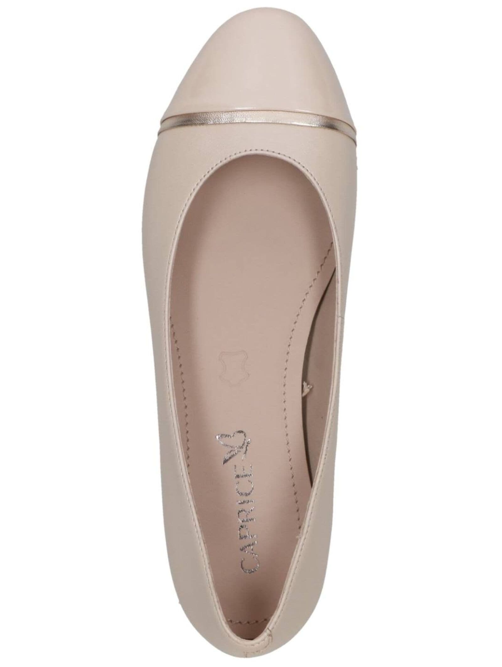 Caprice Ballerina »Caprice Ballerinas Leder/Synthetik«