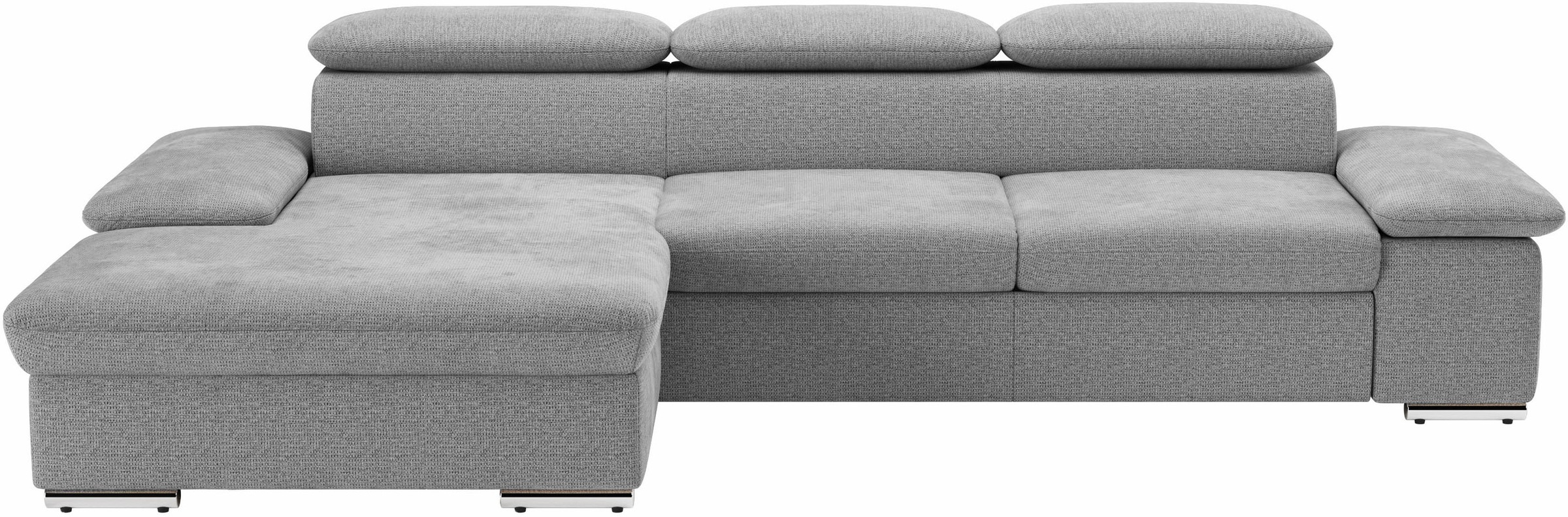 sit&more Ecksofa »Valantine L-Form, B: 286 cm« mit Arm- & Kopfteilverstellu günstig online kaufen
