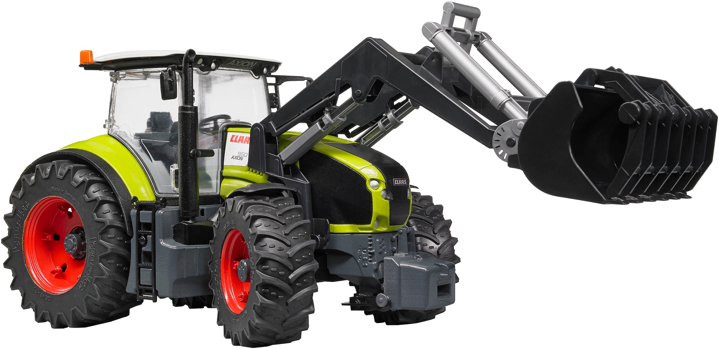 Bruder® Spielzeug-Traktor »Claas Axion 950 mit Frontlader (03013)« Made in Europe