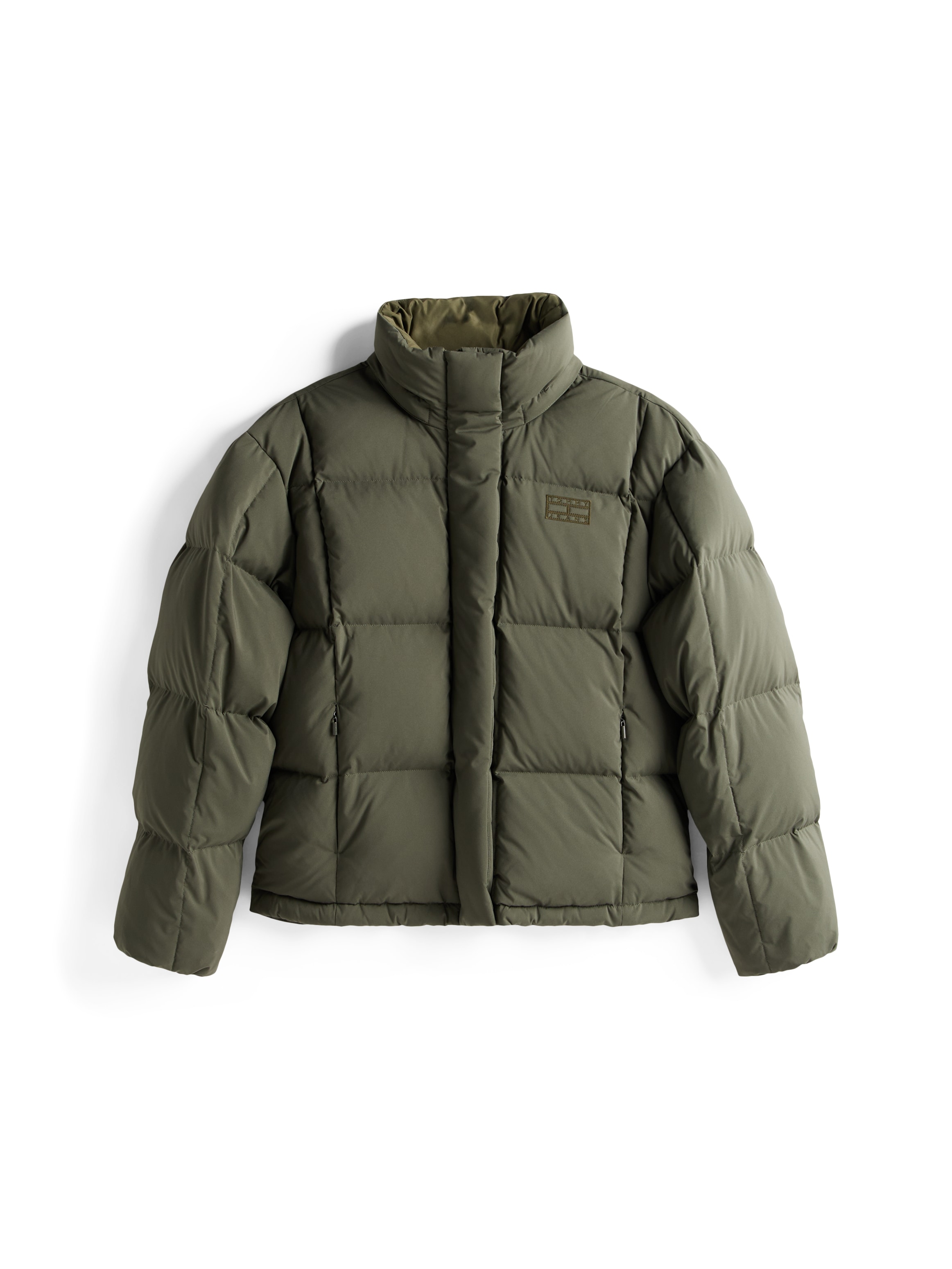 Tommy Jeans Steppjacke »TJW ALASKA GRID DOWN JACKET EXT« mit Kapuze