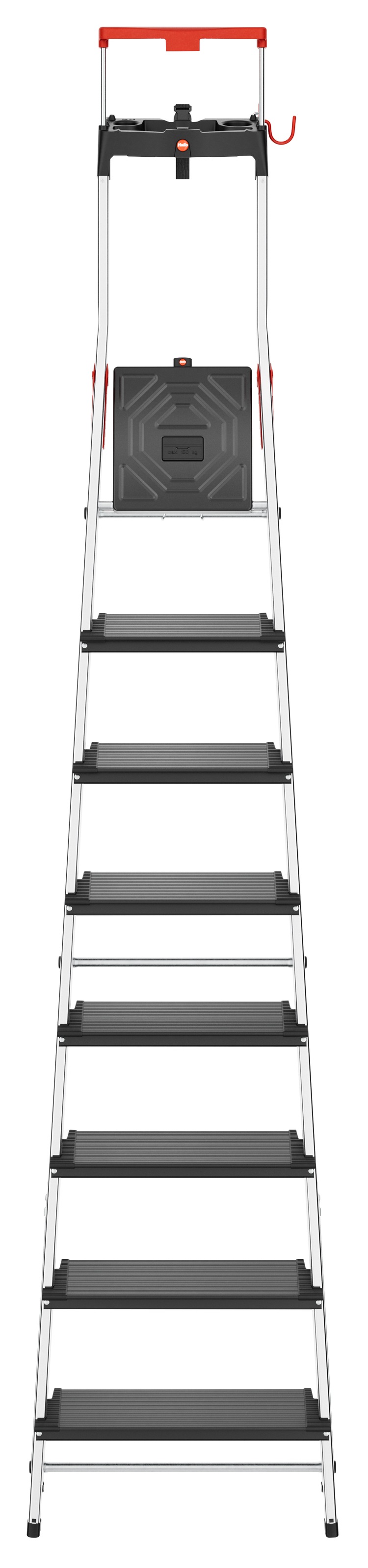 Hailo Stehleiter »L100 TopLine« Alu-Sicherheits-Stehleiter  8 Stufen
