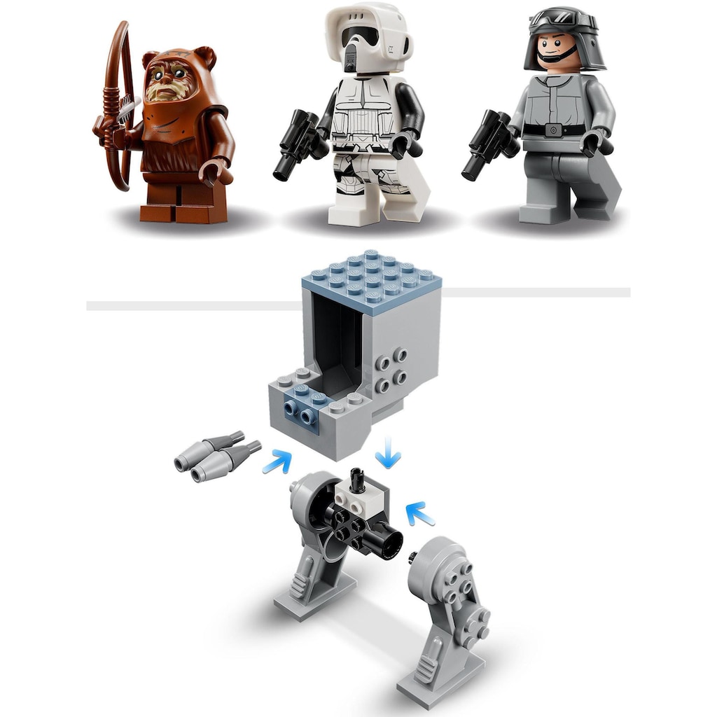 LEGO® Konstruktionsspielsteine »AT-ST (75332), LEGO® Star Wars™«, (87 St.)