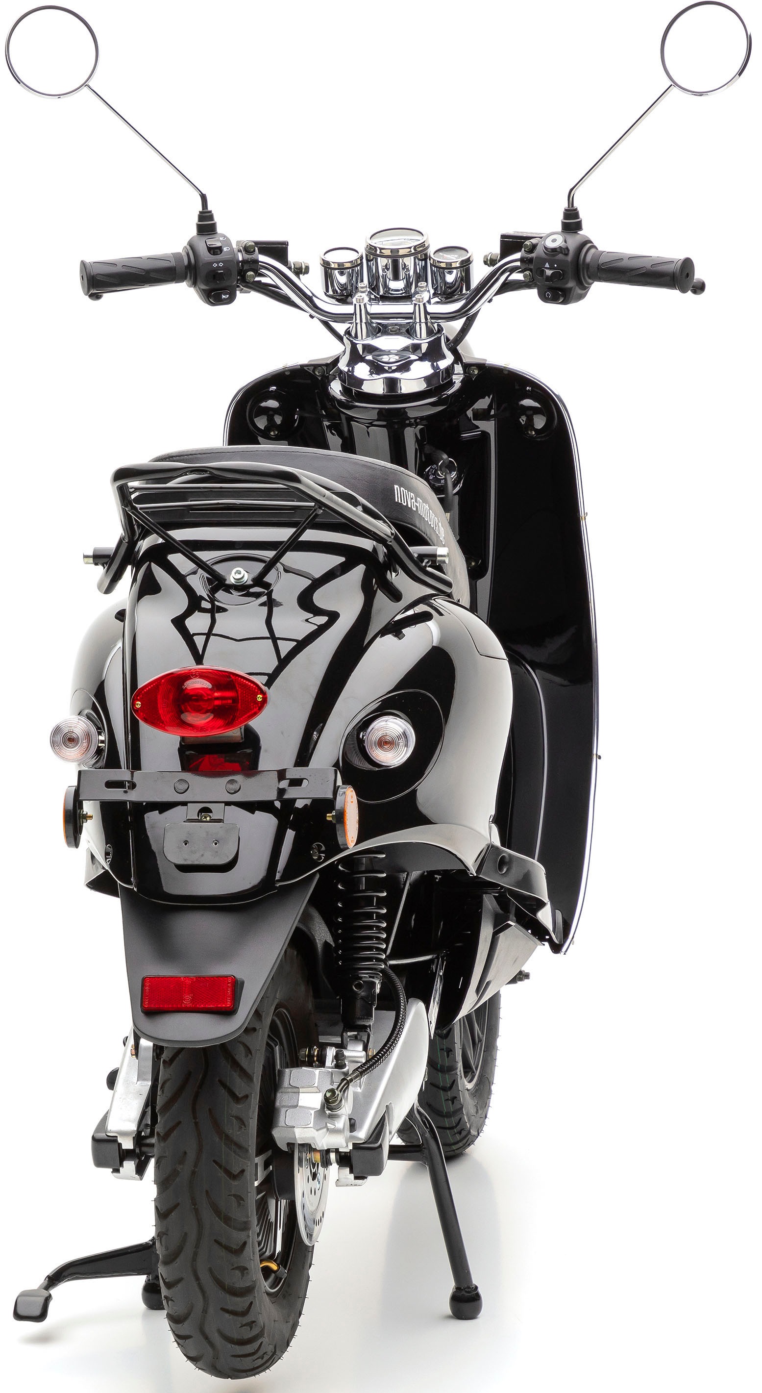 Nova Motors E-Motorroller »eRetro Star Li«, bis zu 40 km Reichweite, härteverstellbare Dual-Stoßdämpfer hinten