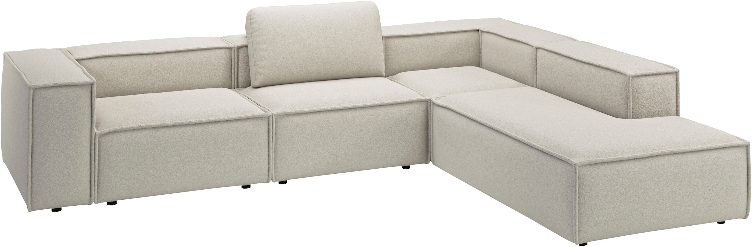 Places of Style Ecksofa »Watertown moderne L-Form«, Breite 311 cm