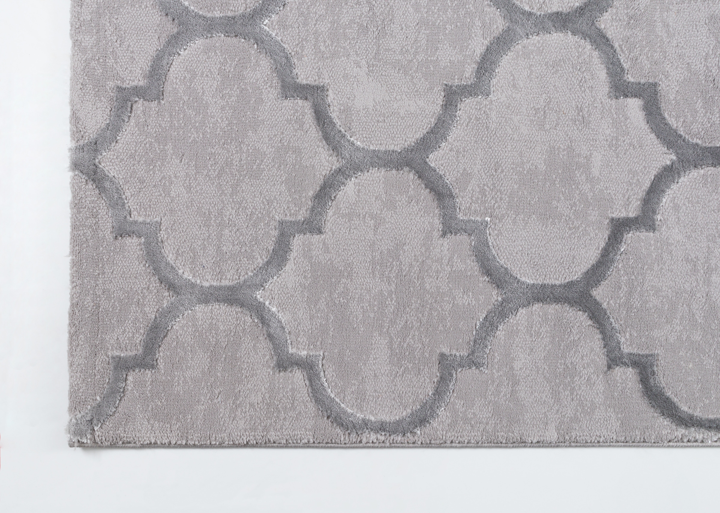 my home Teppich »Badra Kurzflor«, rechteckig, 12 mm Höhe, geometrisch, Hoch Tief Design, 3-D Wirkung, Ornamente, Wohnzimmer