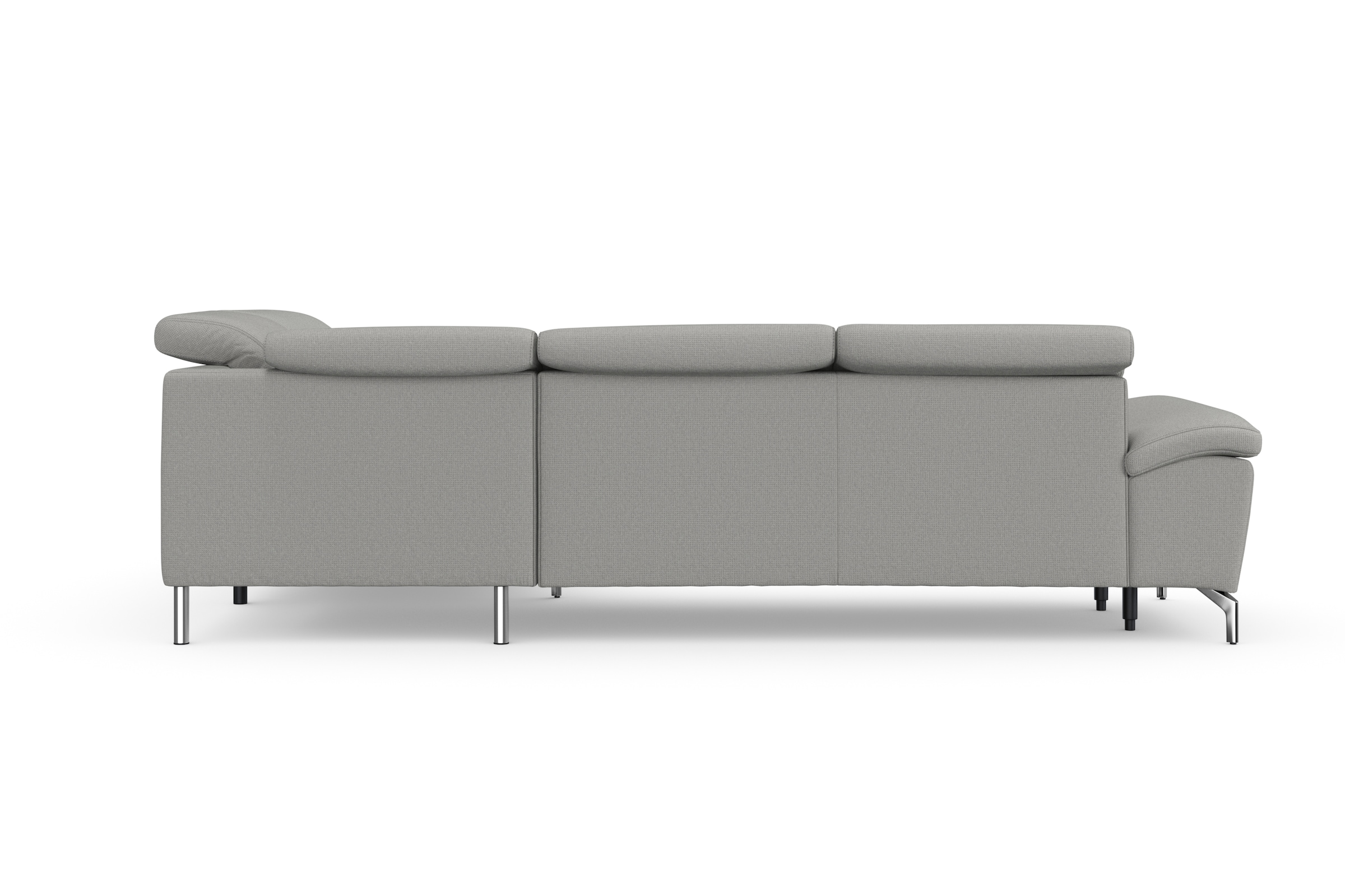 sit&more Ecksofa »Cool L-Form«, wahlweise mit Kopfteilverstellung und Vorziehsitz, motorisch
