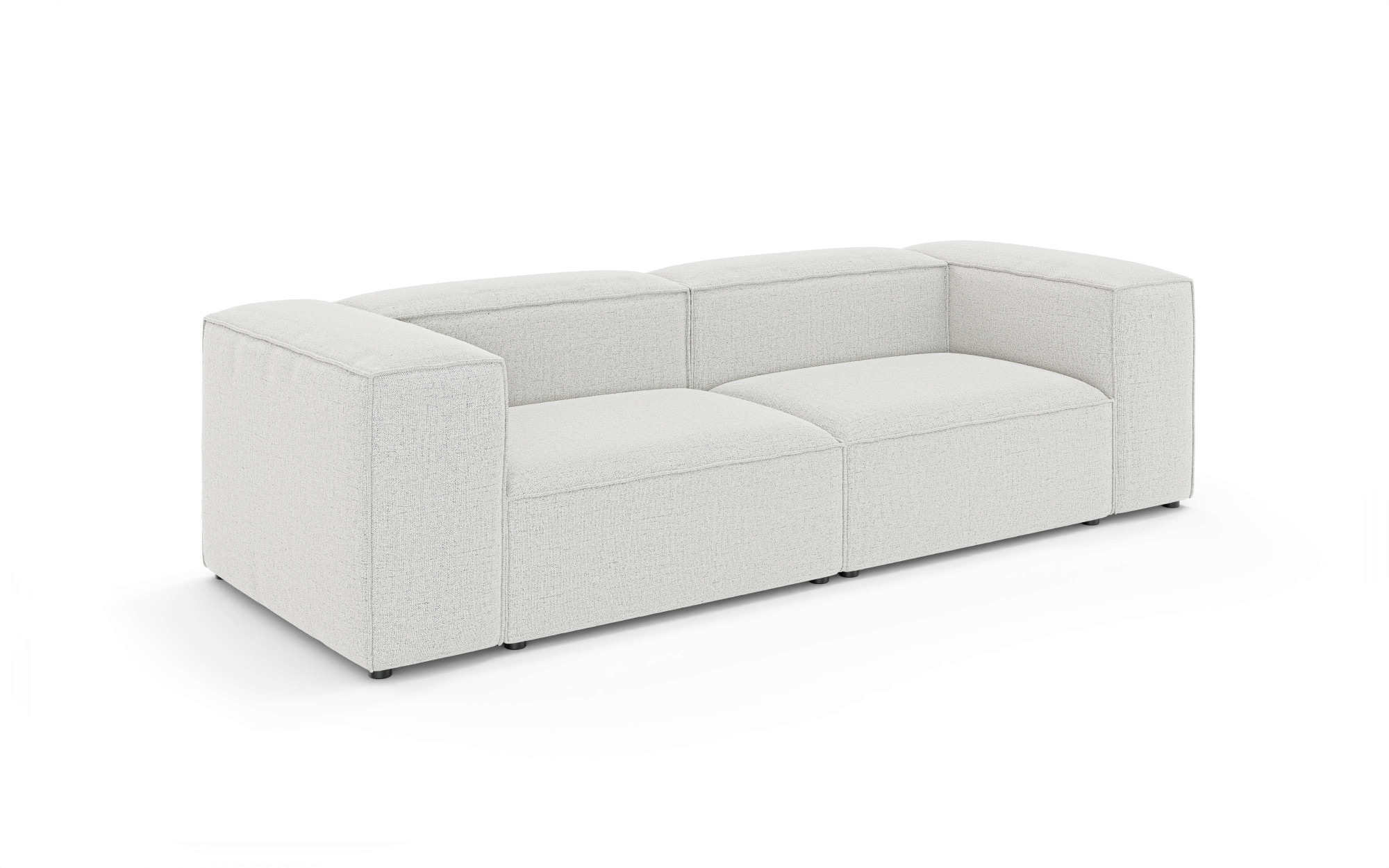 INOSIGN Big-Sofa »HAILY Modularsofa, Maße B/T/H: 260/100/72 cm«, als Modul oder separat verwendbar, für individuelle Zusammenstellung