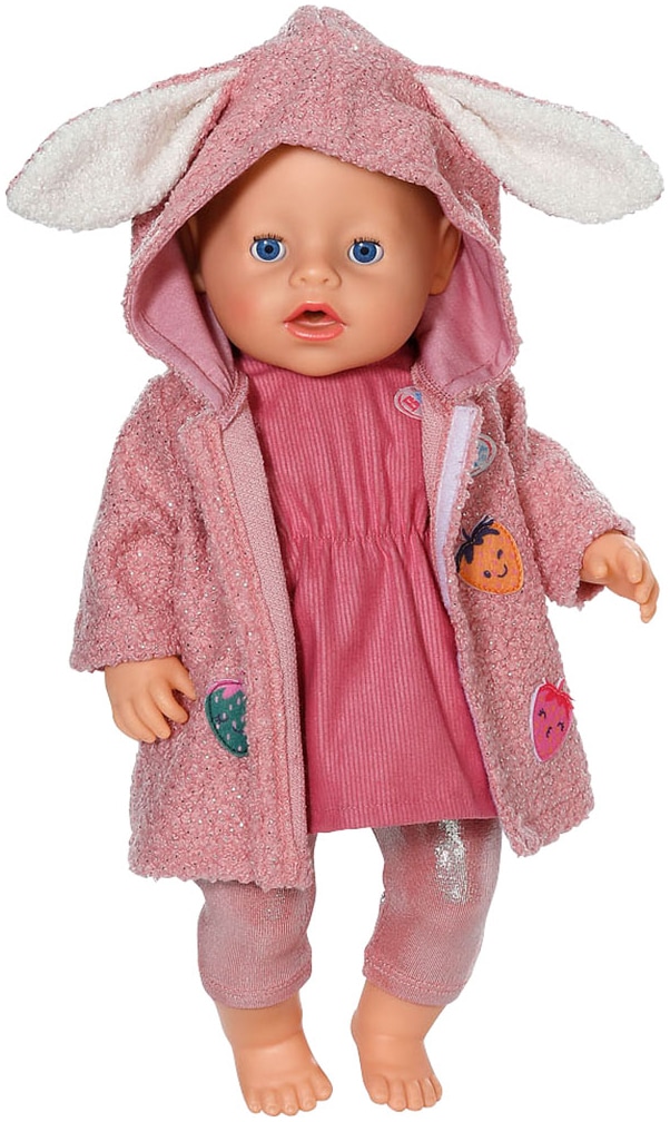 Baby Born Puppenkleidung »Mantel Set mit Kleid, 43cm«