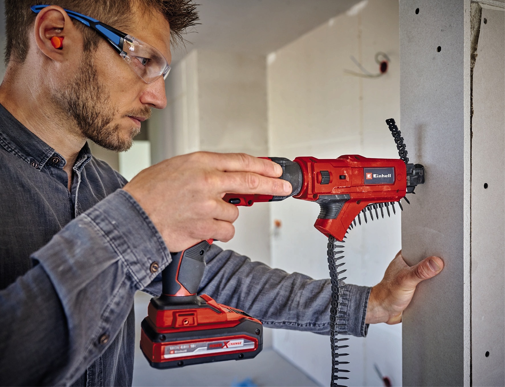 Einhell Magazinaufsatz »Trockenbauschrauber-Zubehör Magazine Attachment«, passend für Einhell Trockenbauschrauber TE-DY 18 Li und TC-DY 710 E