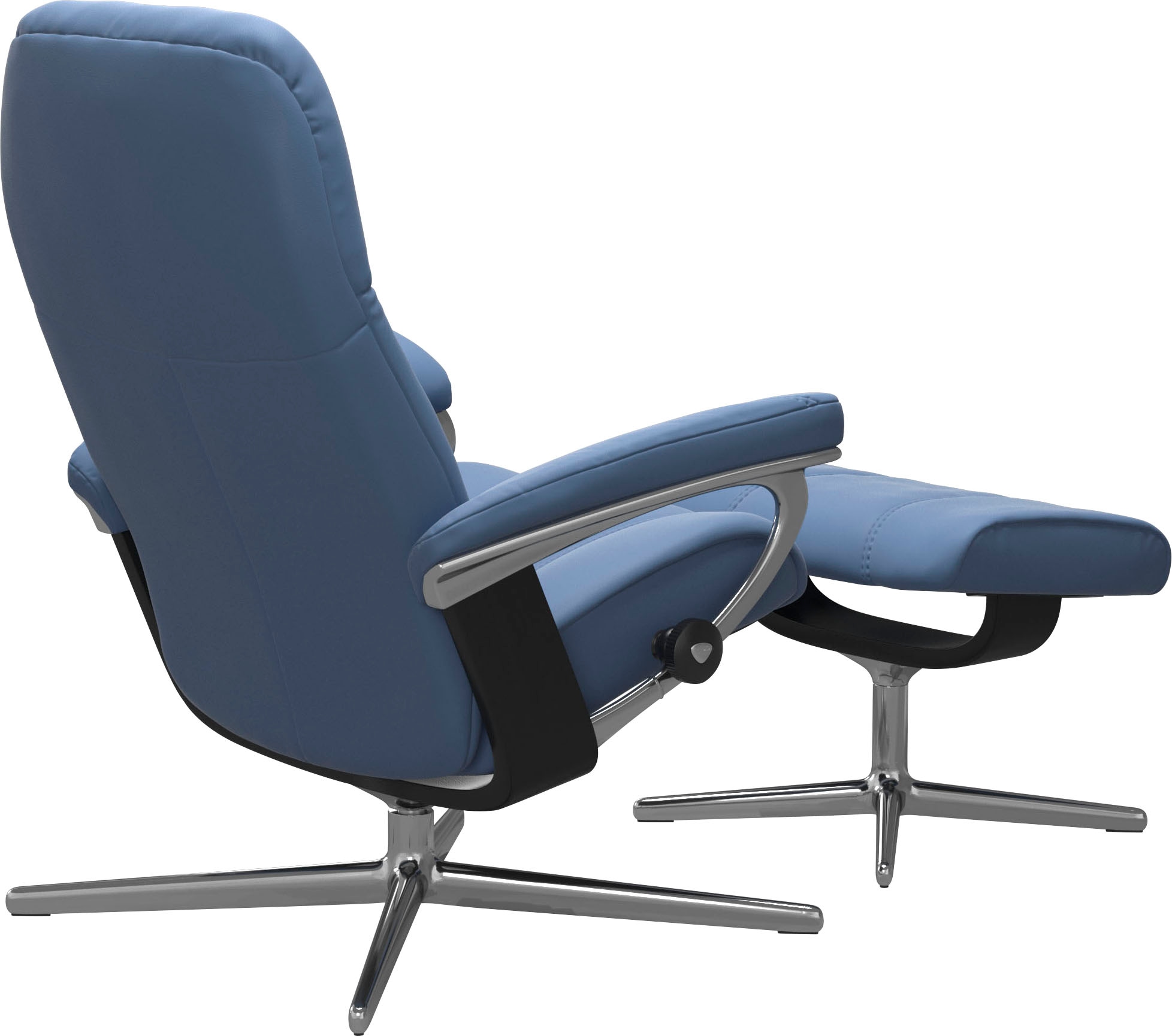 Stressless® Relaxsessel »Consul«, mit Cross Base, Größe S, M & L, Holzakzent Schwarz