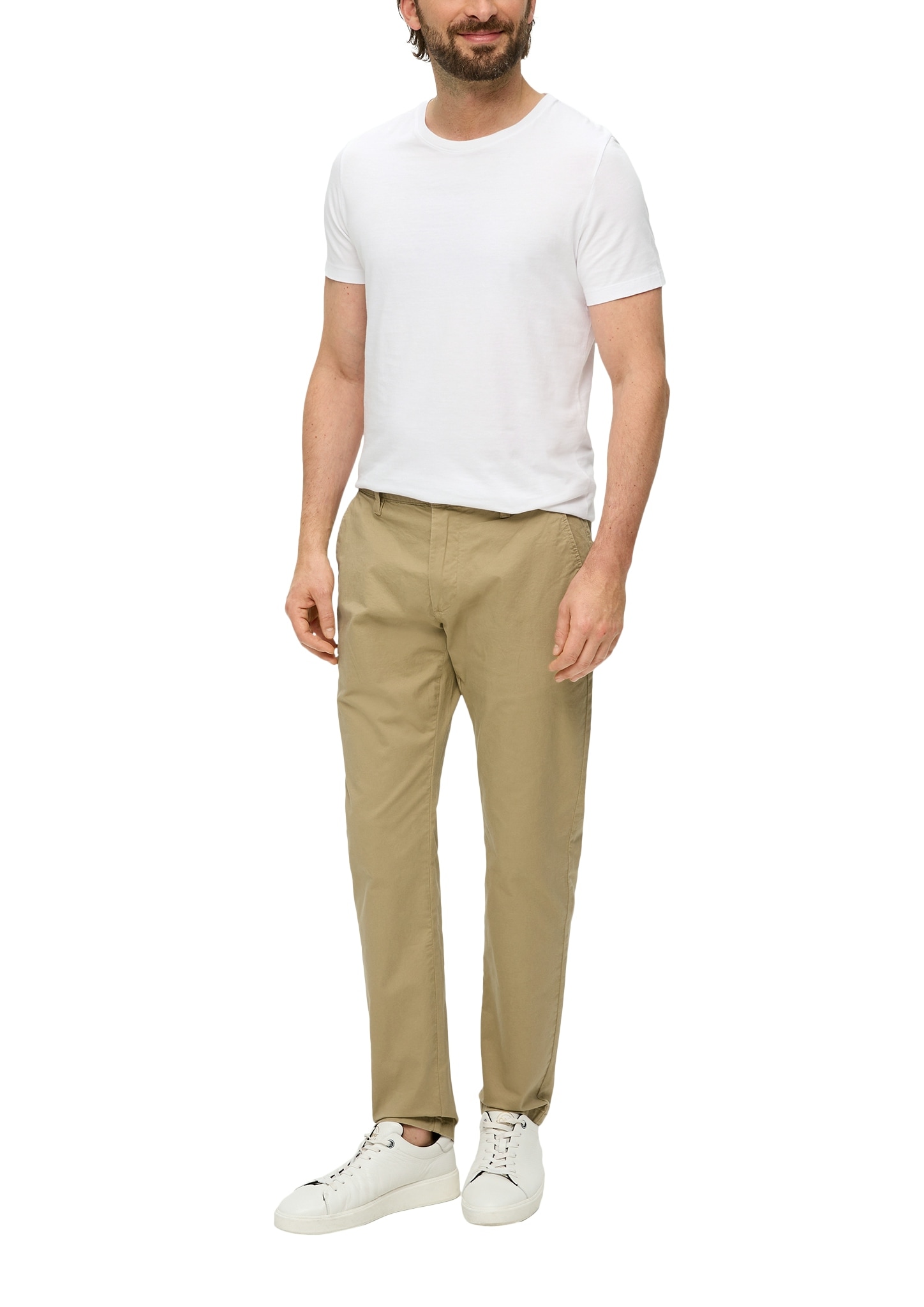 s.Oliver Chinohose, aus Baumwoll-Twill
