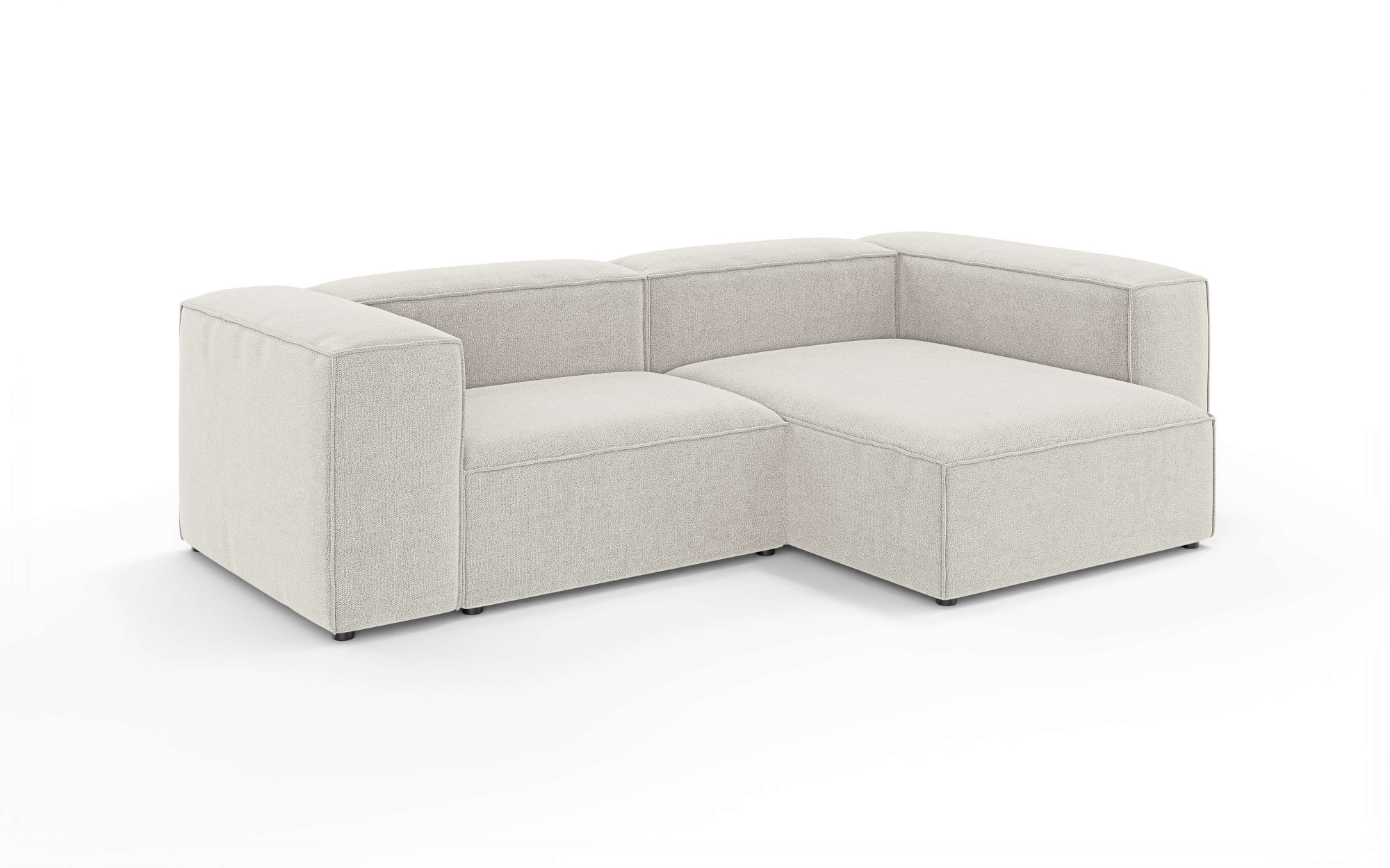 INOSIGN Ecksofa »HAILY L-Form links/rechts, Modularsofa, Maße B/T/H: 260/160/72 cm«, als Modul oder separat verwendbar, für individuelle Zusammenstellung