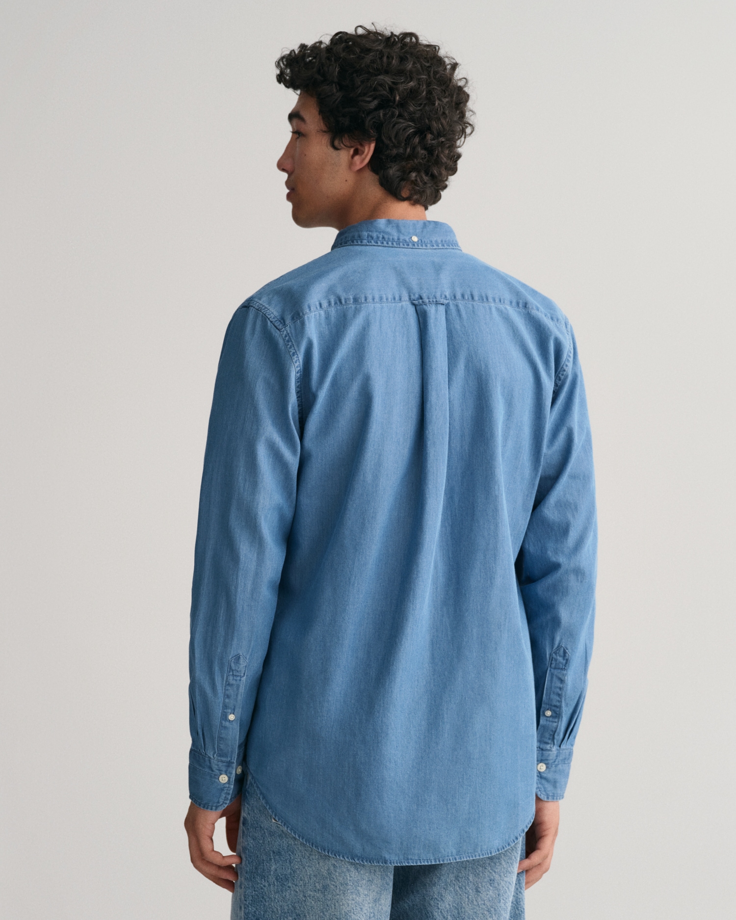 Gant Langarmhemd »Regular Fit Denimhemd Jeanshemd pflegeleicht«