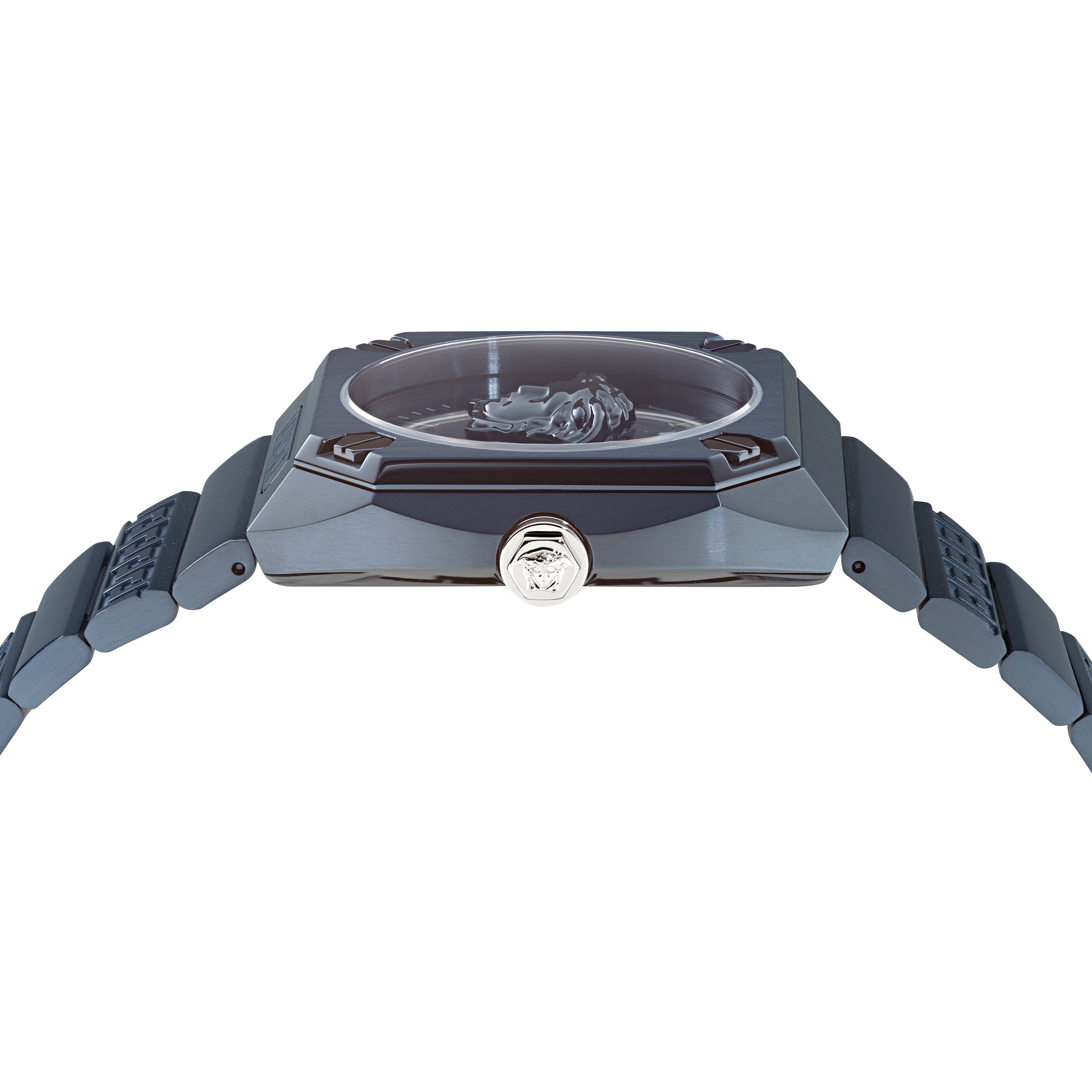 Versace Quarzuhr »MEDUSA ANTARES« Armbanduhr, Herrenuhr, Swiss Made, Edelstahlarmband, analog