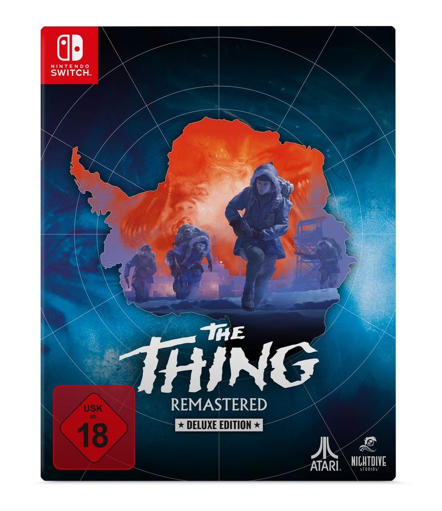 ATARI Spielesoftware »The Thing: Remastered - Deluxe Edition«, Nintendo Switch, Sammlerbox mit exklusiven Inhalten u.a. Steelbook und 2 Aufnähpatches