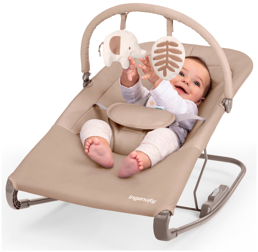 ingenuity Babywippe »Nestle™ Vibrating Rocker« bis 9 kg mit Vibration