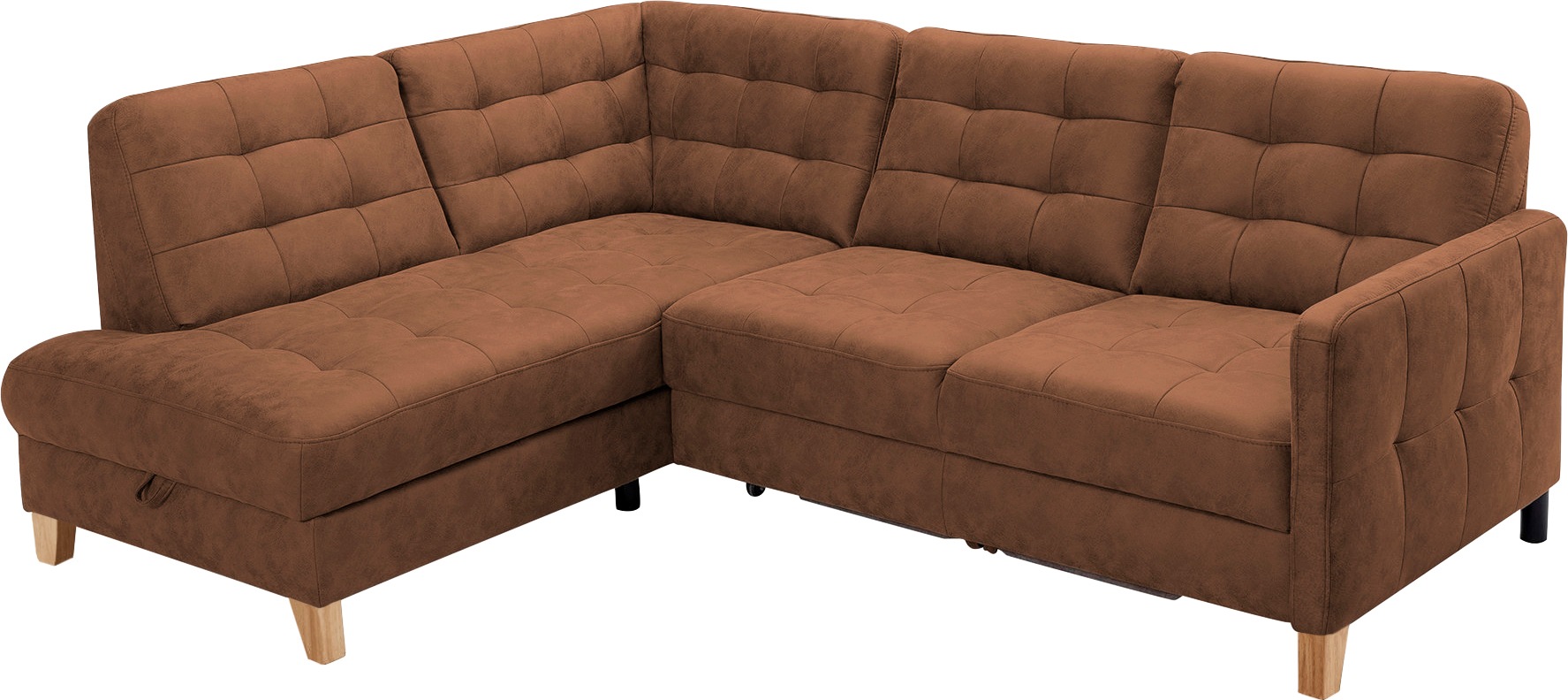 exxpo - sofa fashion Ecksofa »Elio, kompakt & bequem, zeitloses Design, Bre günstig online kaufen