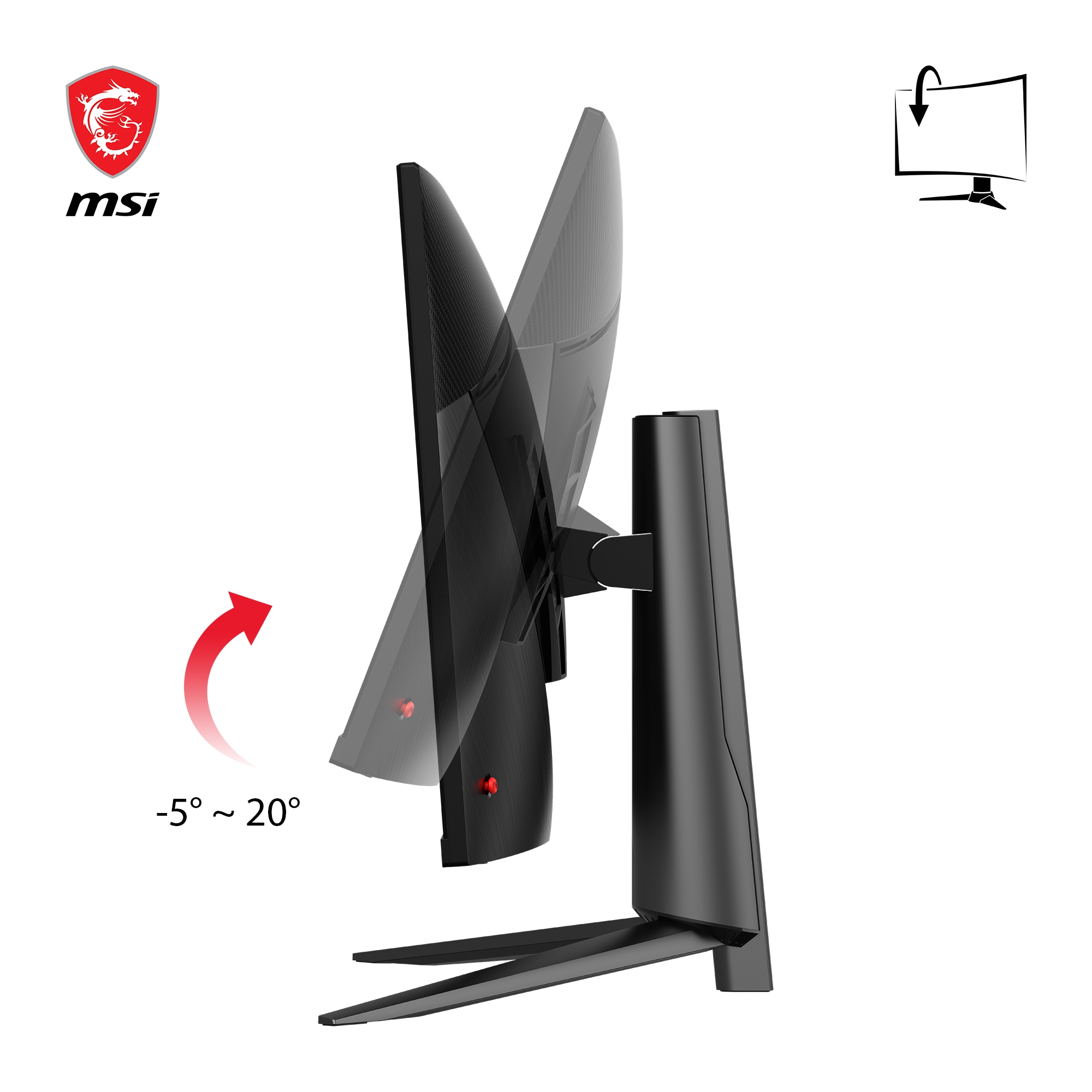 MSI Gaming-LED-Monitor »MAG401QR«, 102 cm/40 Zoll, 3440 x 1440 px, UWQHD, 1 ms Reaktionszeit, 155 Hz, 3 Jahre Herstellergarantie, USB-C