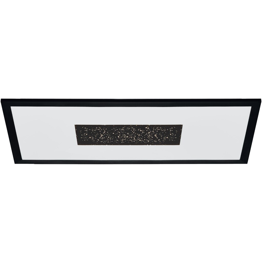 EGLO LED-Deckenleuchte »MARMORATA« in schwarz und weiß aus Alu, Stahl / inkl. und inkl. LED fest integriert - 17 Watt und 9 Watt, Gr. ca. 59,5 x 29,5 cm