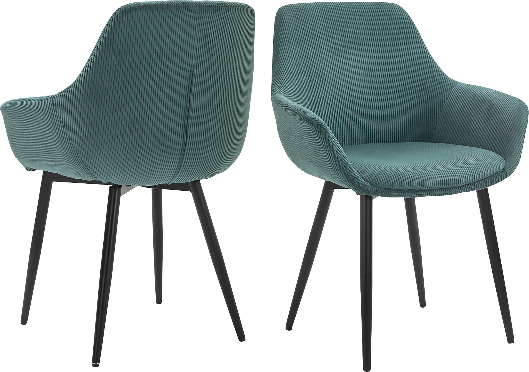 SalesFever Armlehnstuhl »Komfortabler Esszimmerstuhl im zeitlosen Design« ( günstig online kaufen