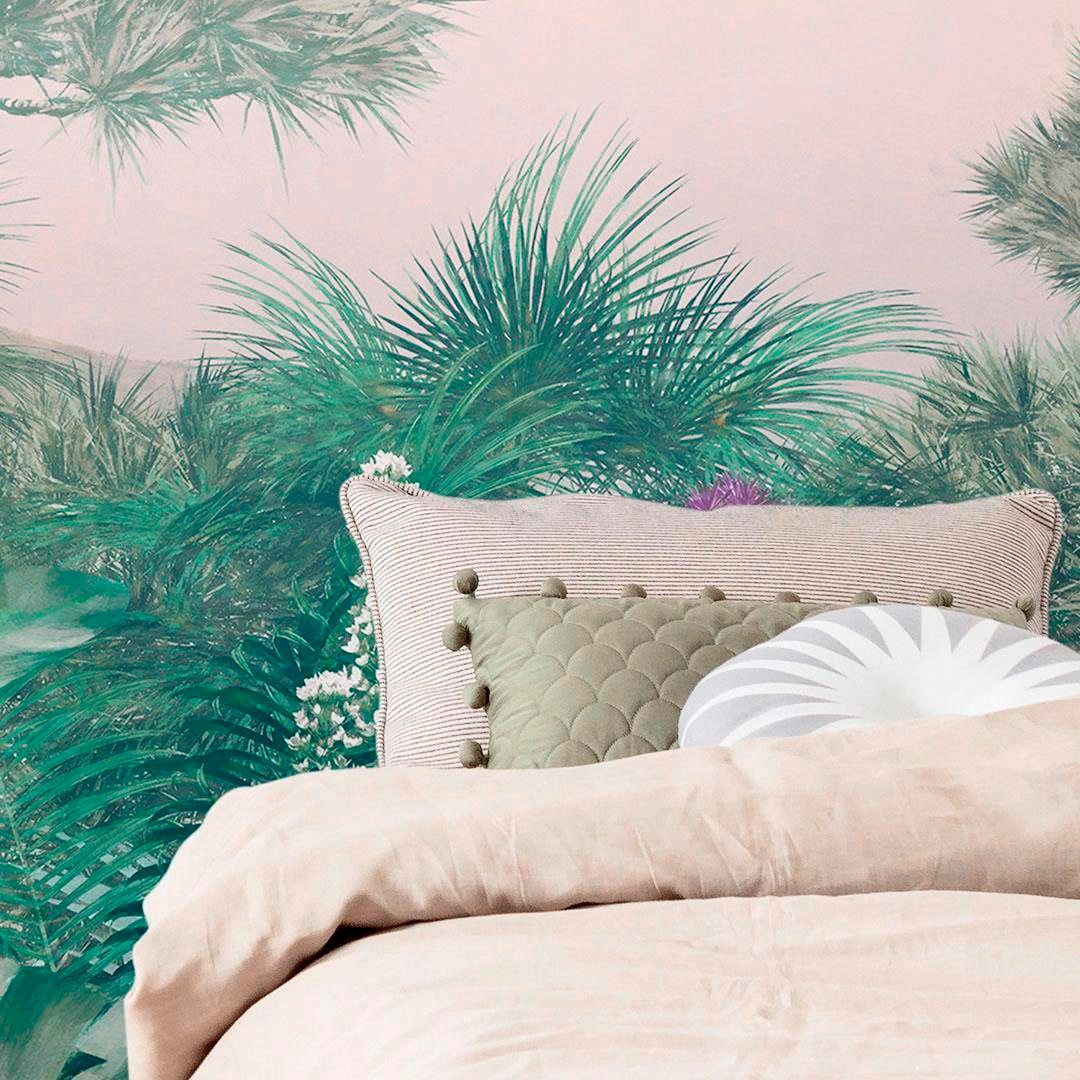 Komar Vliestapete »Digitaldruck Vlies - Matin - Größe 500 x 280 cm«, bedruckt, Wohnzimmer, Schlafzimmer