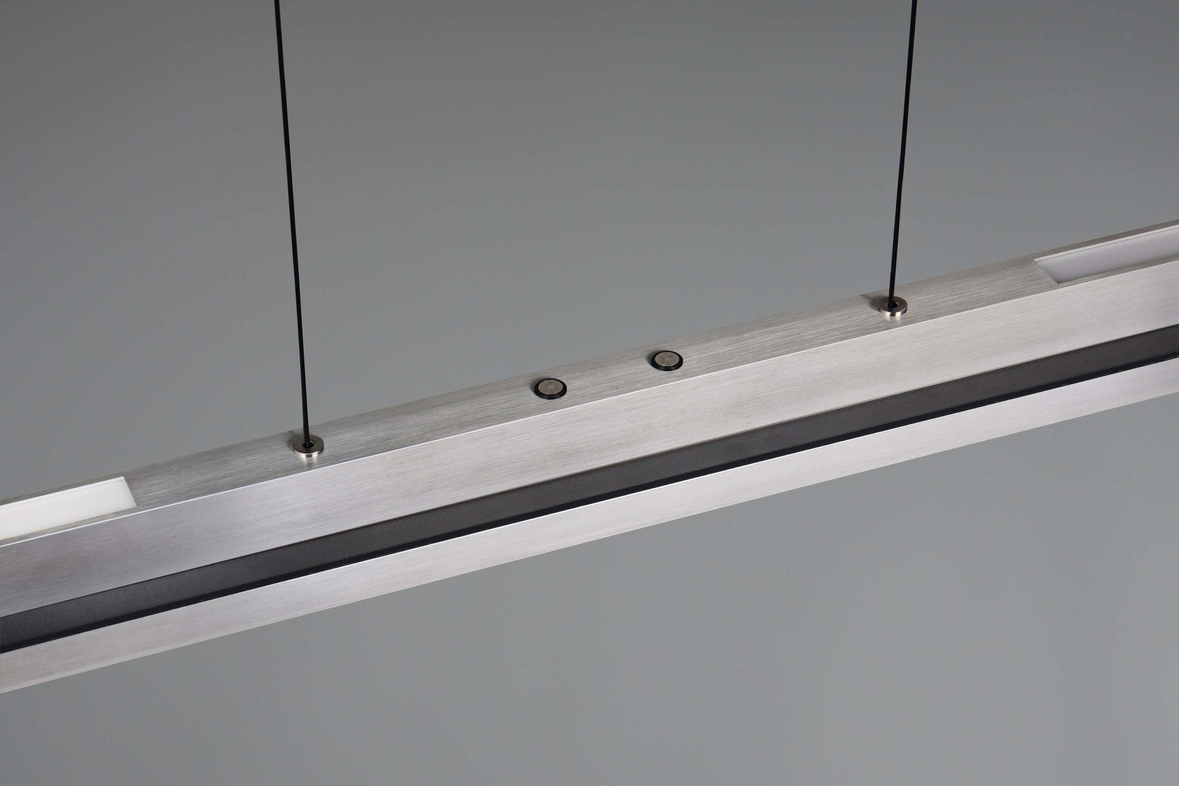 TRIO Leuchten LED Pendelleuchte »EMERSON, LED Hängeleuchte höhenverstellbar, 4-Stufen Touch Dimmer«, 1 flammig, Leuchtmittel LED-Board | LED fest integriert, Lichtfarbe einstellbar 2700-5000K warm- bis kaltweiß, Höhe max 150 cm
