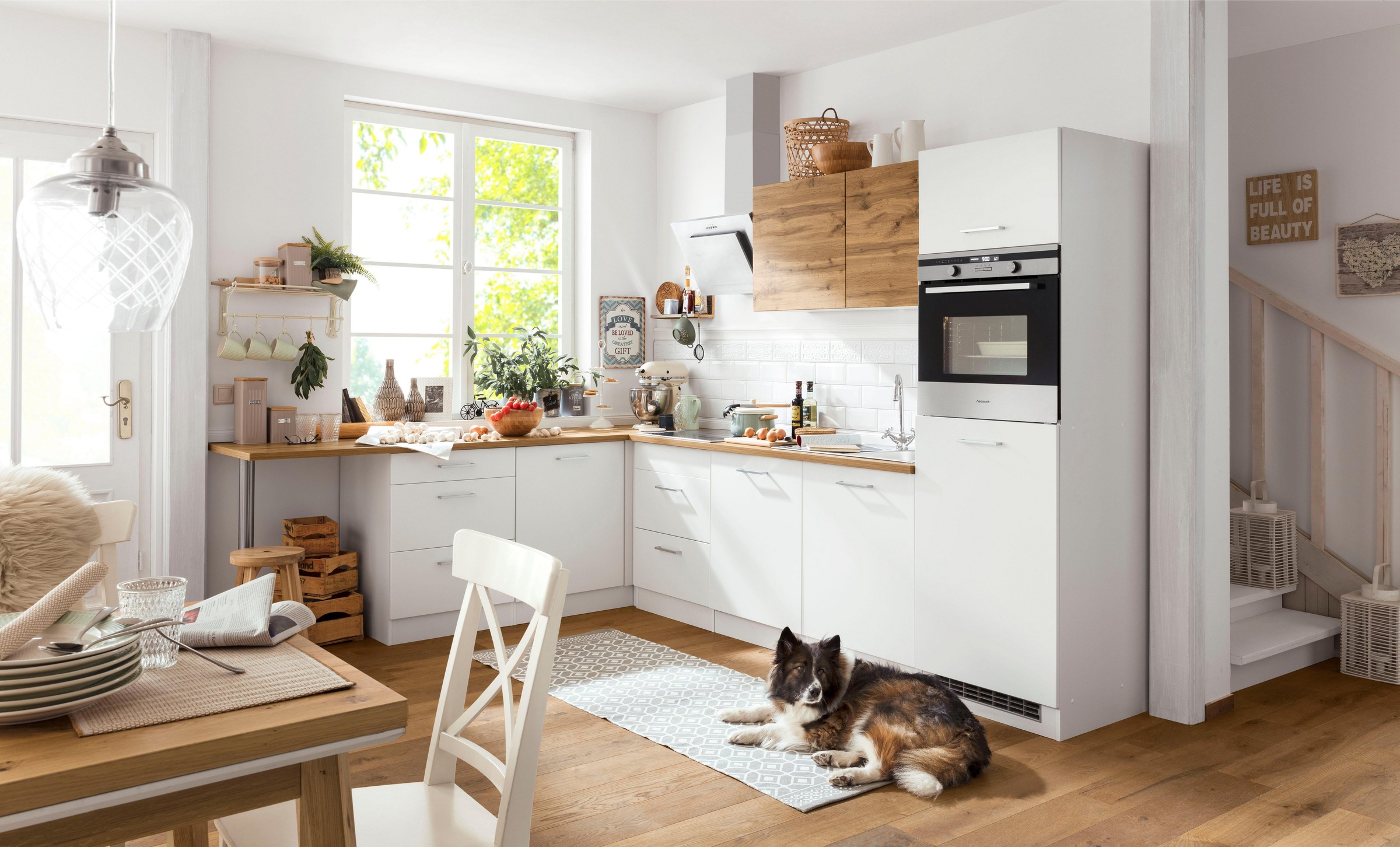 KOCHSTATION Backofen/Kühlumbauschrank »KS-Kehl« für Einbaukühlschrank, Nisc günstig online kaufen