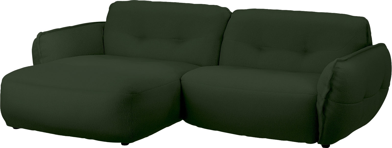 BETYPE Ecksofa »Be Fluffy«, Softes Sitzgefühl, moderne Kedernaht, hochwertiger Bezug