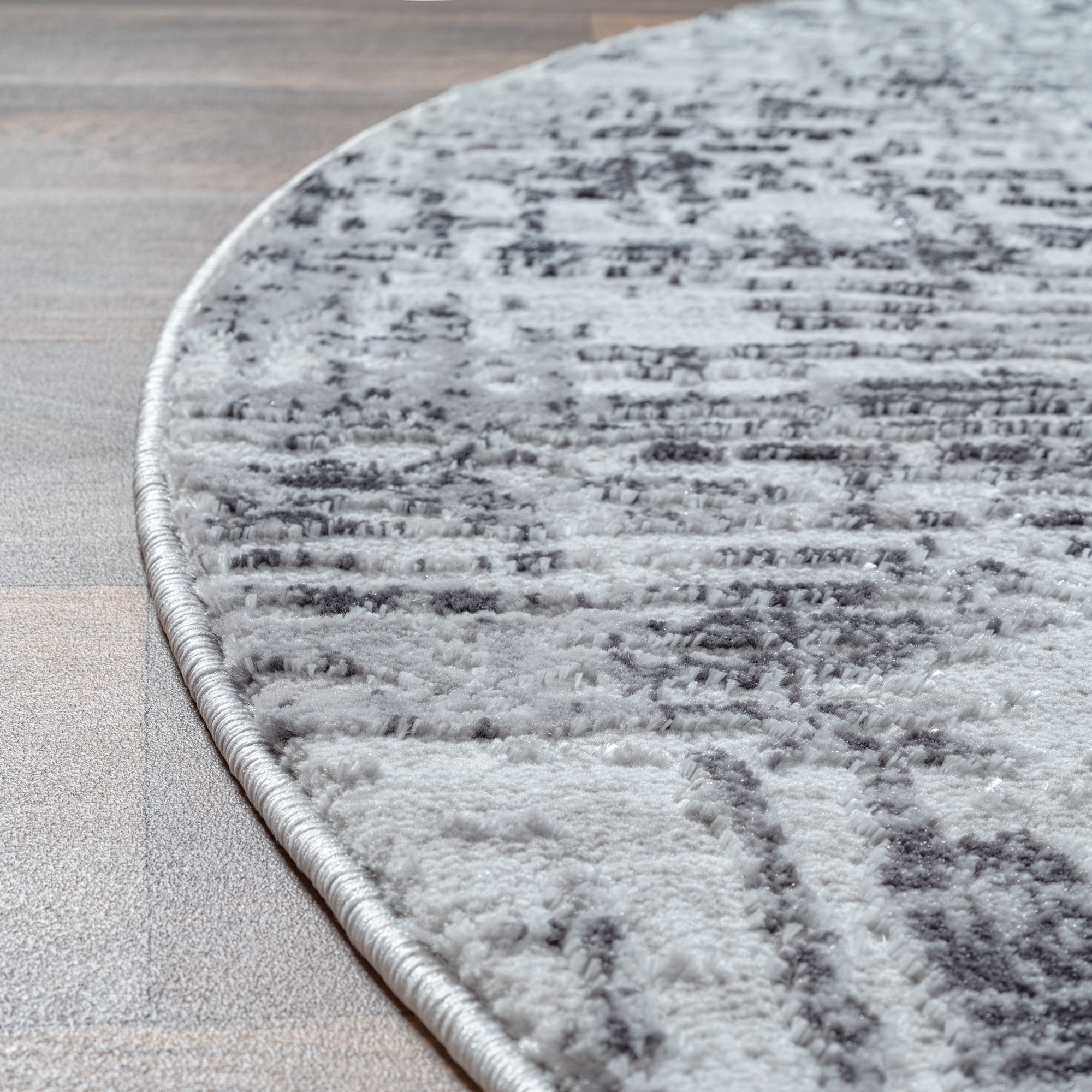 Sanat Teppich »Harmony 3216« rund 12 mm Höhe moderner Kurzflorteppich, Wohnzimmer, auch als Läufer