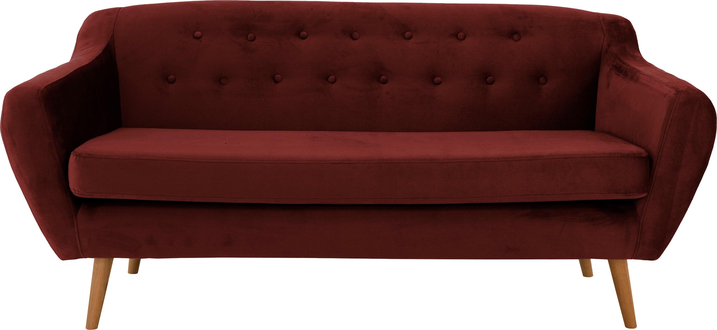 Home affaire 3-Sitzer »Renne« mit Heftung im Rücken im skandinavischem Stil günstig online kaufen