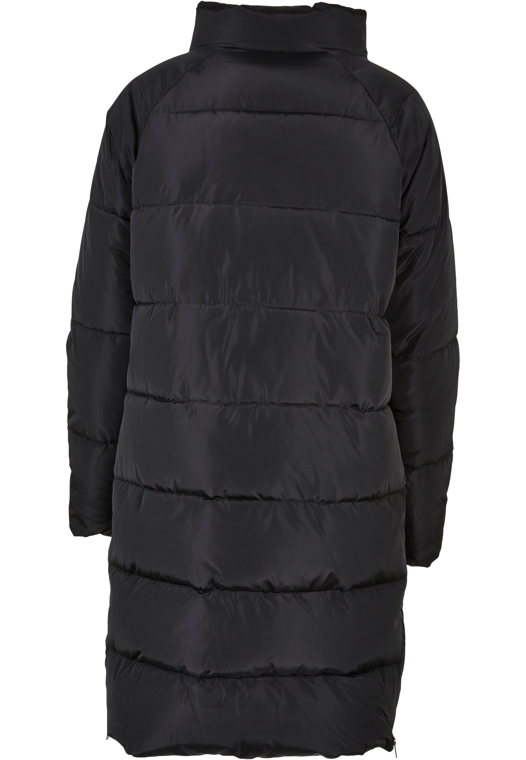 URBAN CLASSICS Winterjacke »Urban Classics Damen Ladies High Neck Puffer Coat« 1 Stk. tlg. ohne Kapuze