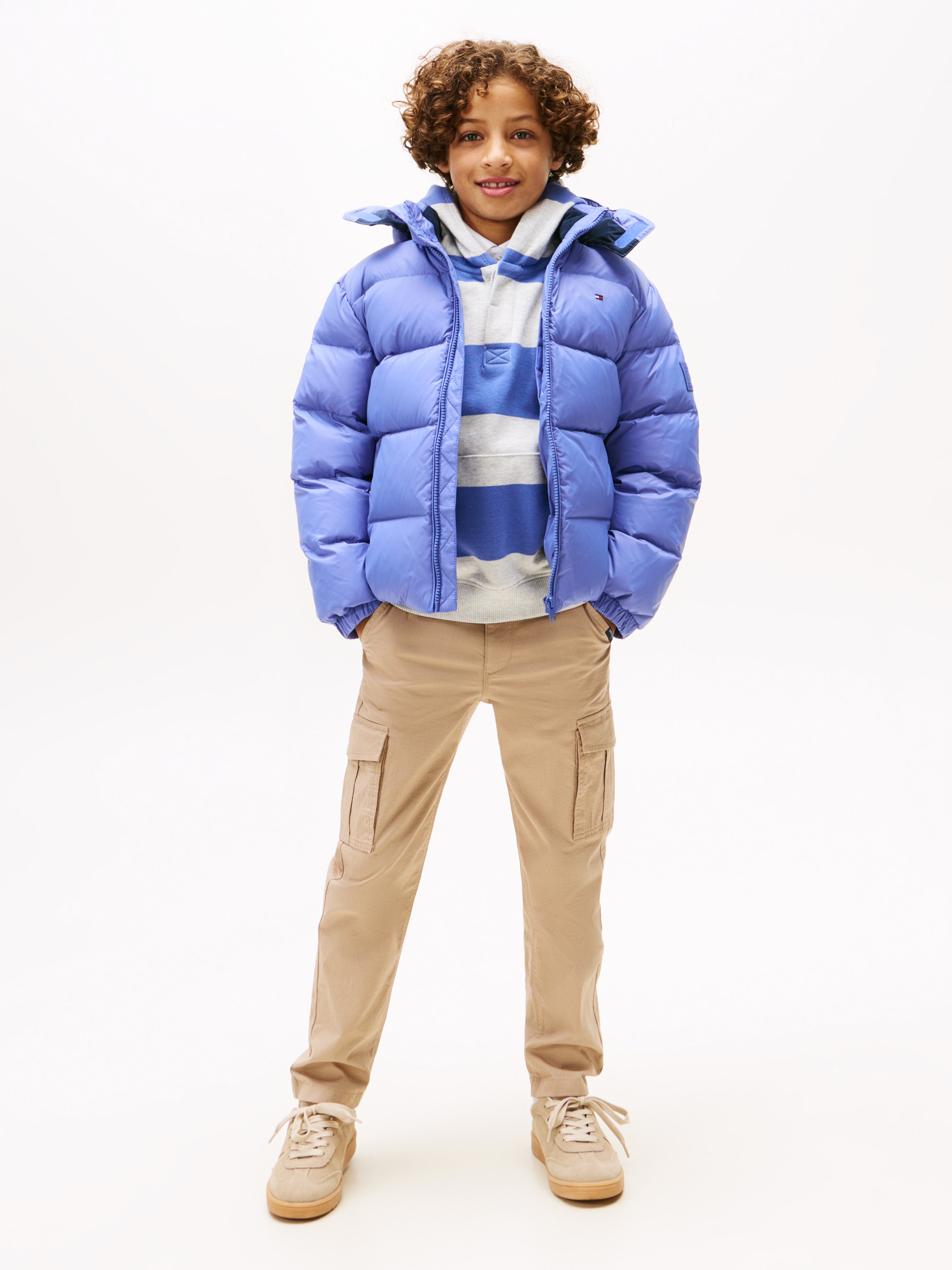 Tommy Hilfiger Steppjacke »ESSENTIAL DOWN JACKET« mit Kapuze Kinder bis 16 Jahre