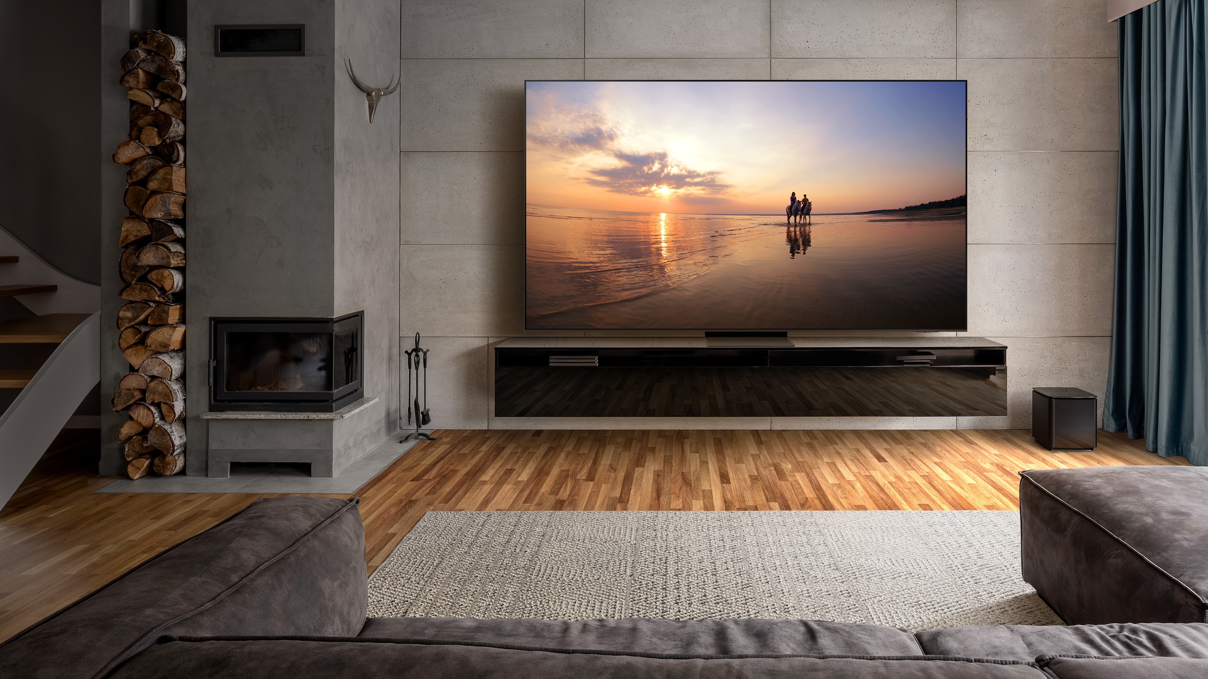 Samsung QLED-Fernseher »GQ98QN990CT«, 8K, Smart-TV