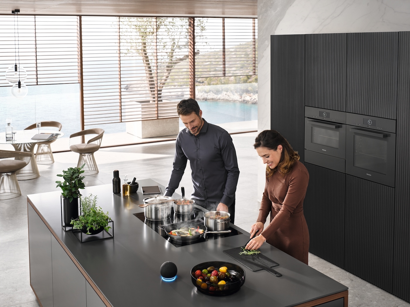 Miele Kochfeld mit Dunstabzug »KMDA 7272-1 FL Silence«