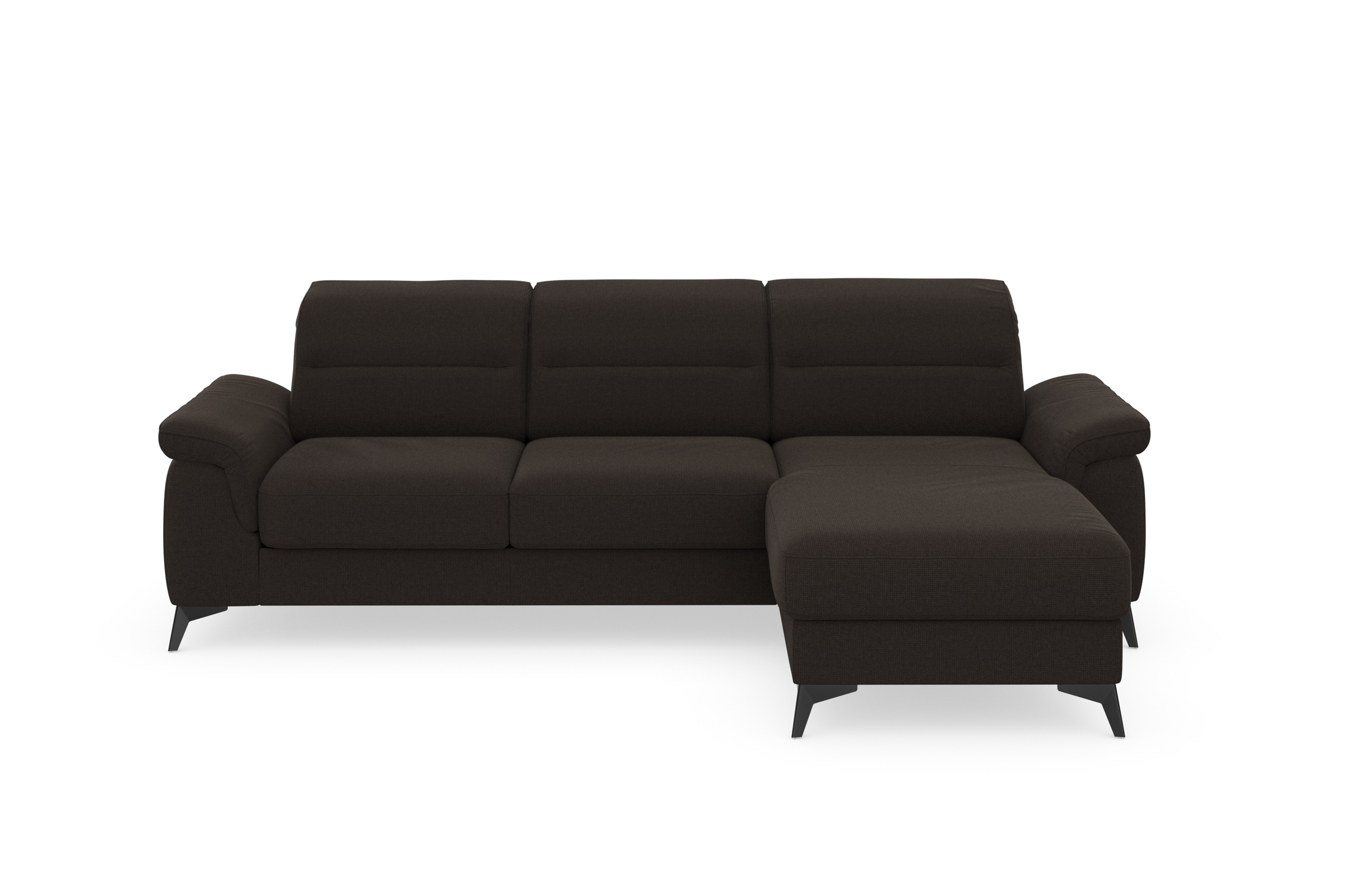 sit&more Ecksofa »Sinatra L-Form« mit Recamiere, optional mit Kopfteilverst günstig online kaufen