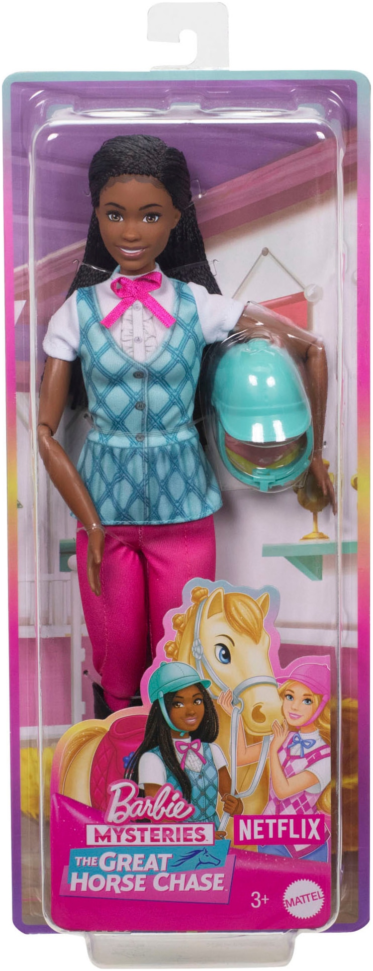 Barbie Anziehpuppe »Mysteries: Das geheimnisvolle Pferdeabenteuer: Barbie Brooklyn«