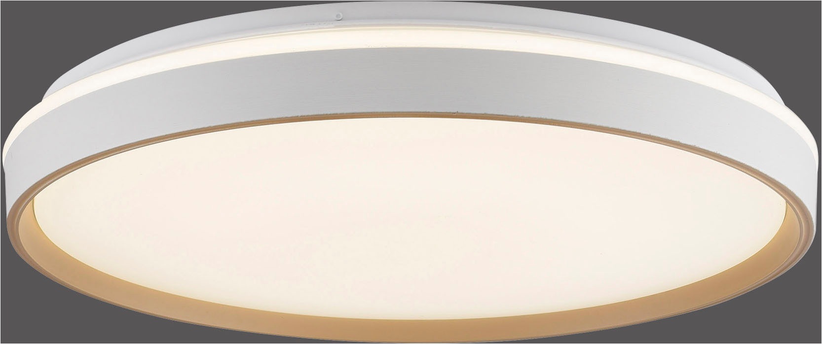 JUST LIGHT LED Deckenleuchte »MIO« LED-Board 1 Stk. warmweiß - kaltweiß CCT-Farbtemperatursteuerung, Infrarot-FB, Stufenlos dimmbar, Memory