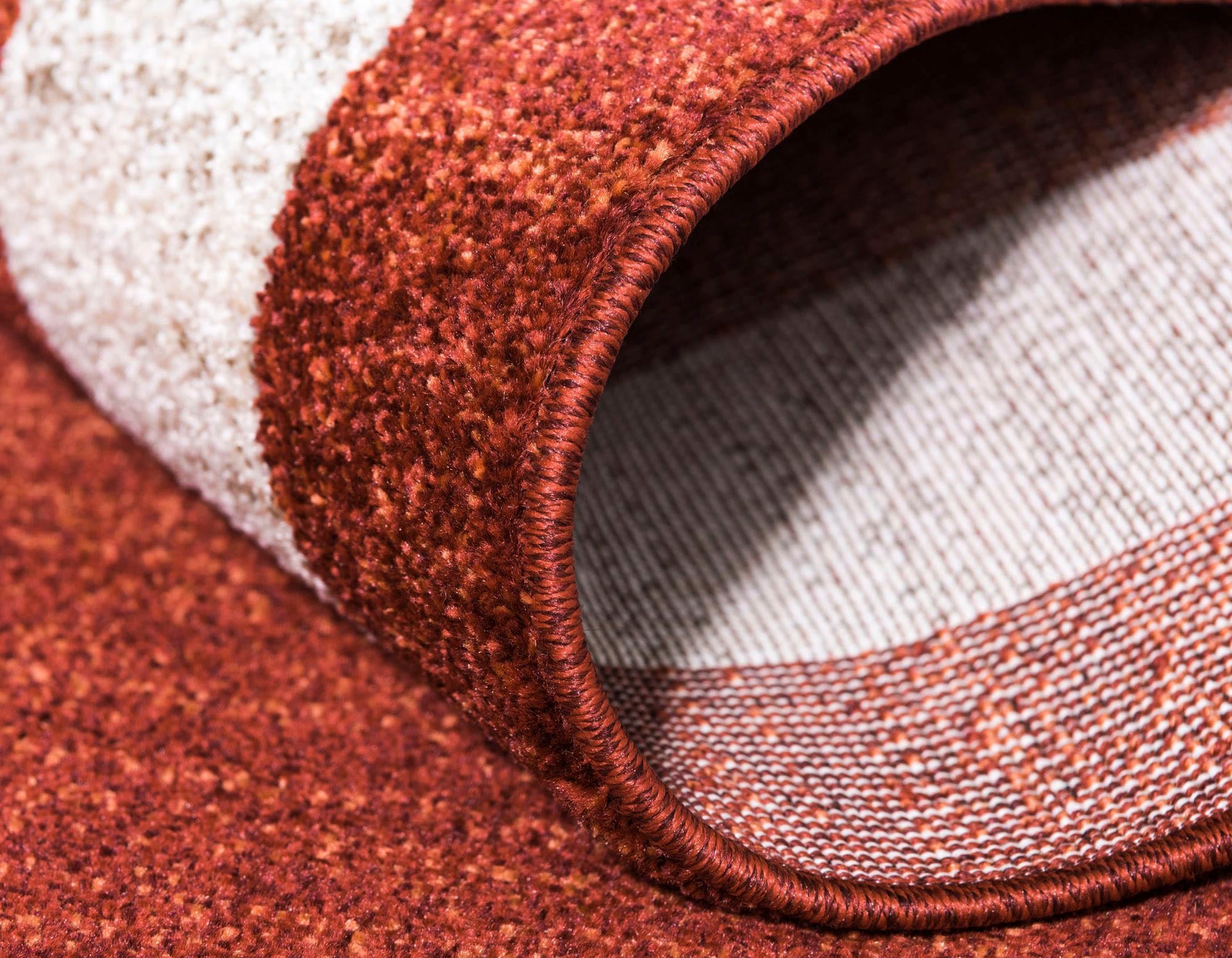 Myflair Möbel & Accessoires Teppich »Good Times, LAGERRÄUMUNG!« rechteckig 13 mm Höhe Kurzflor, gewebt, melierte Optik, mit Bordüre