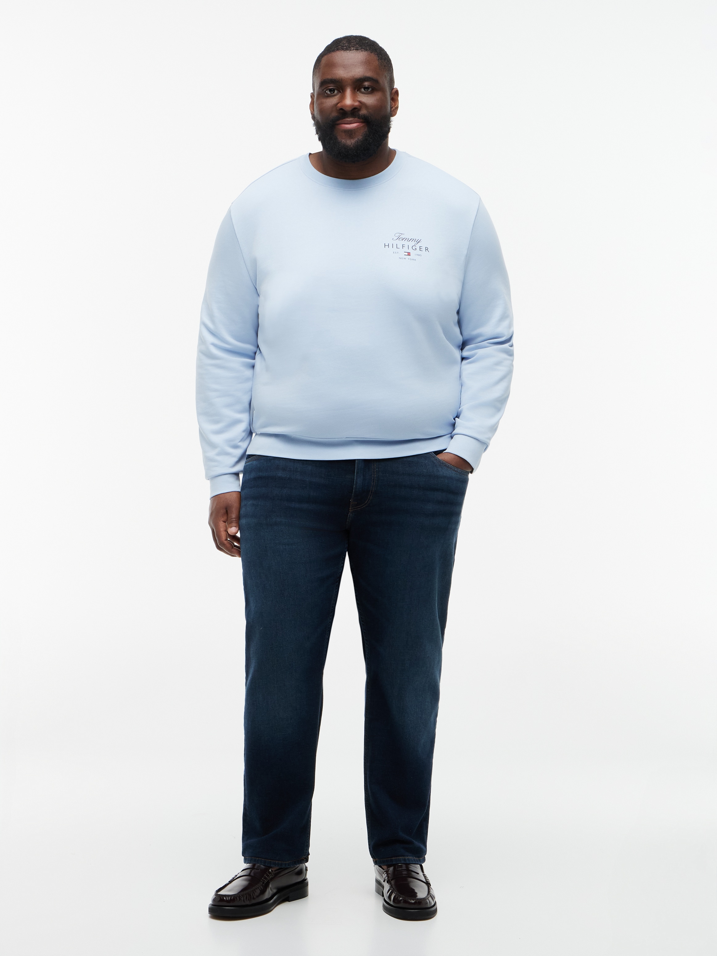 Tommy Hilfiger Big & Tall Sweatshirt »BT-SCRIPT STACK«, Große Größen
