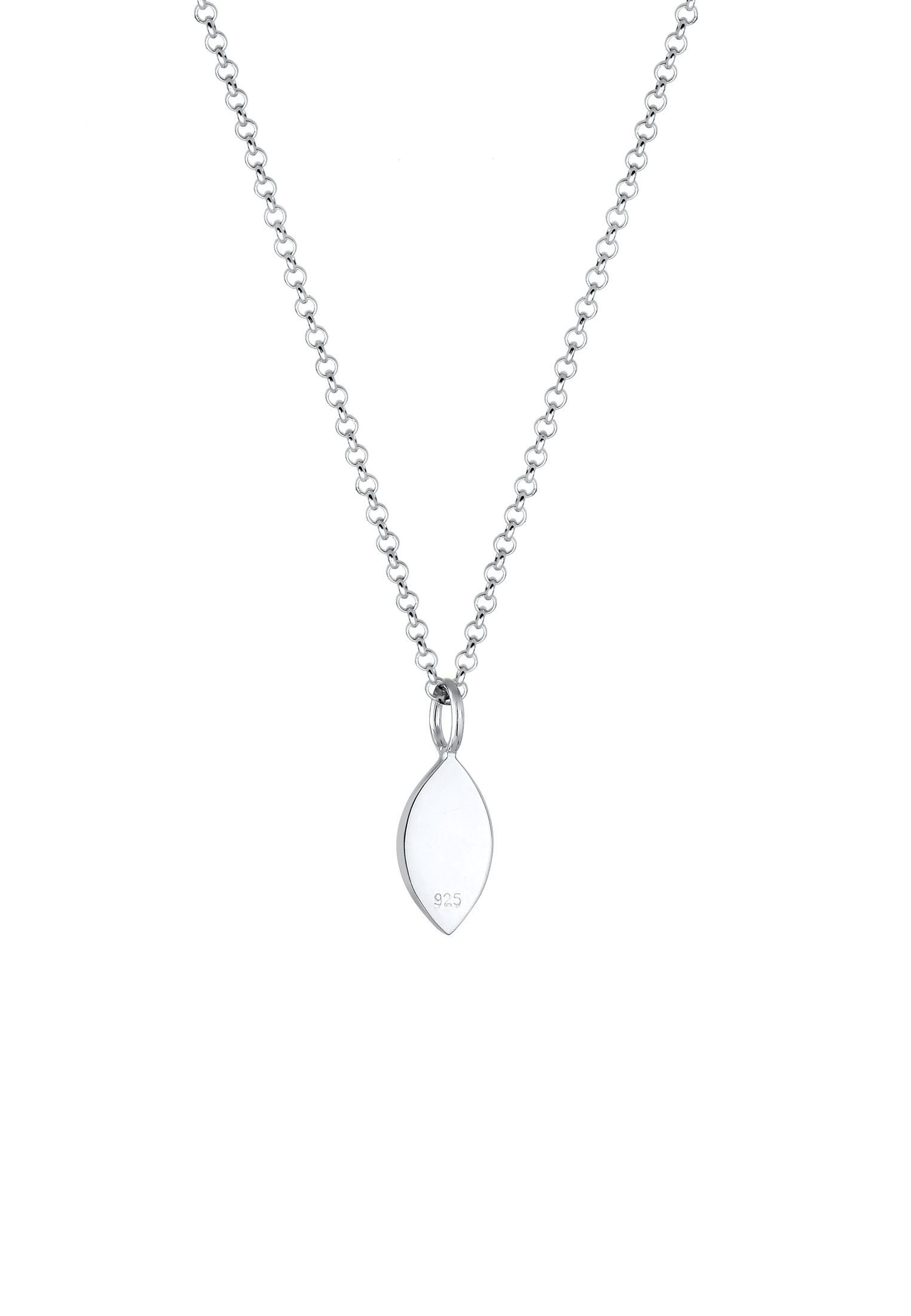 Elli Kette mit Anhänger »Erbskette Evil Eye Symbol Emaille 925er Silber«