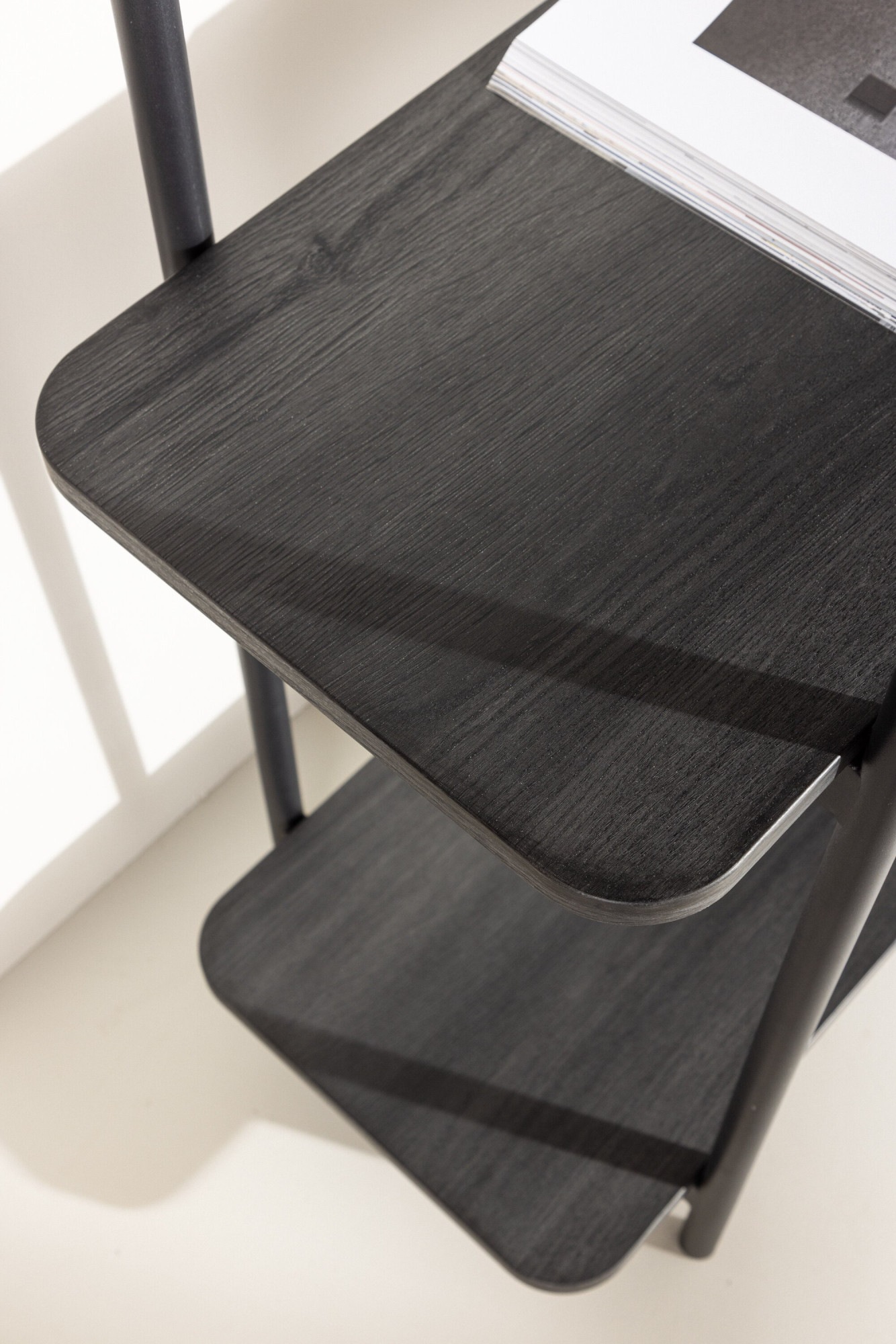 Venture Home Ablageregal »Heim, kompaktes Standregal mit Stahlrahmen, Höhe 120 cm« Ablageregal, MDF, Stahlrahmen, FSC-zertifiziert