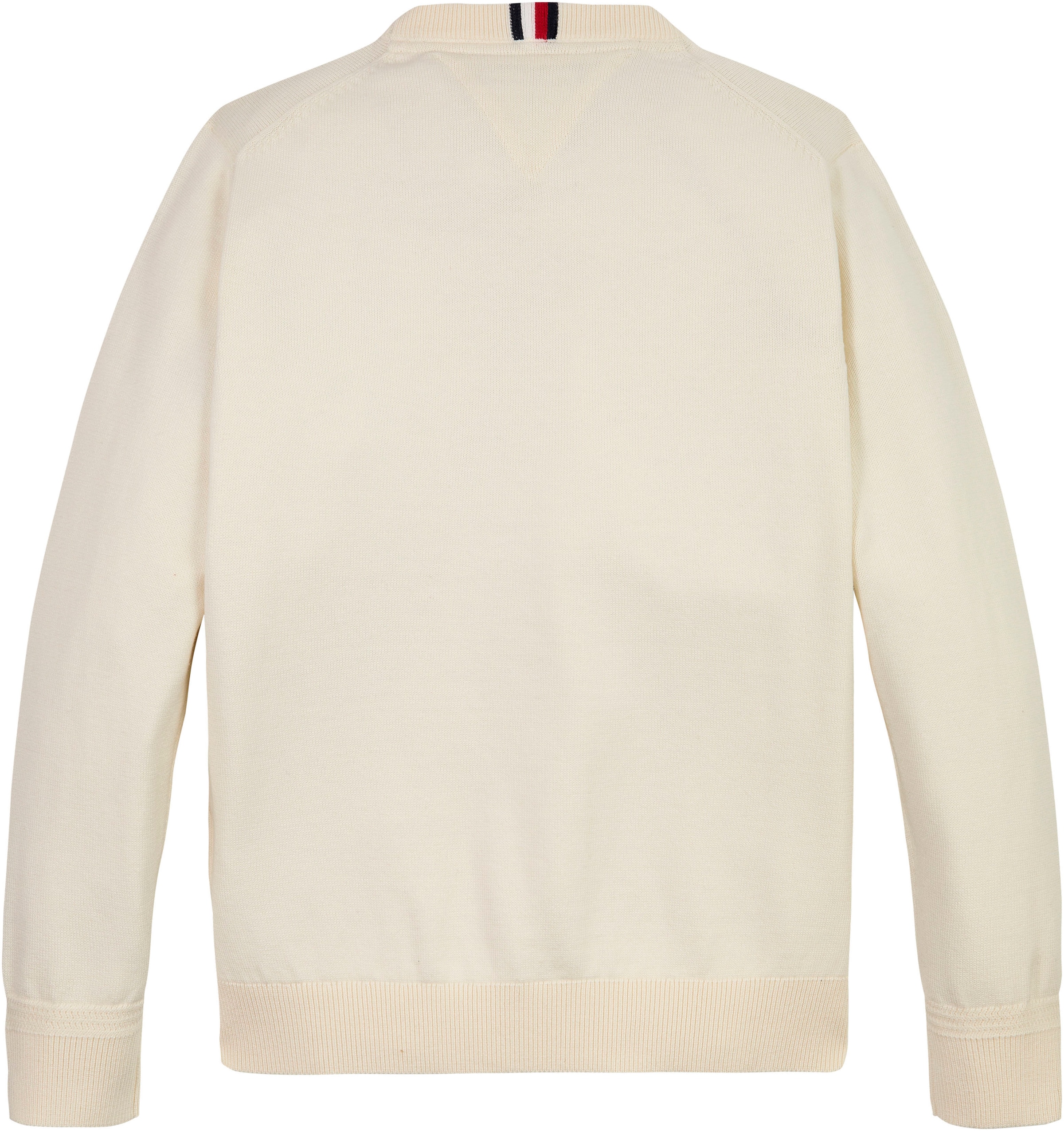 Tommy Hilfiger Strickpullover »MONOTYPE SWEATER«, mit großer Logostickerei